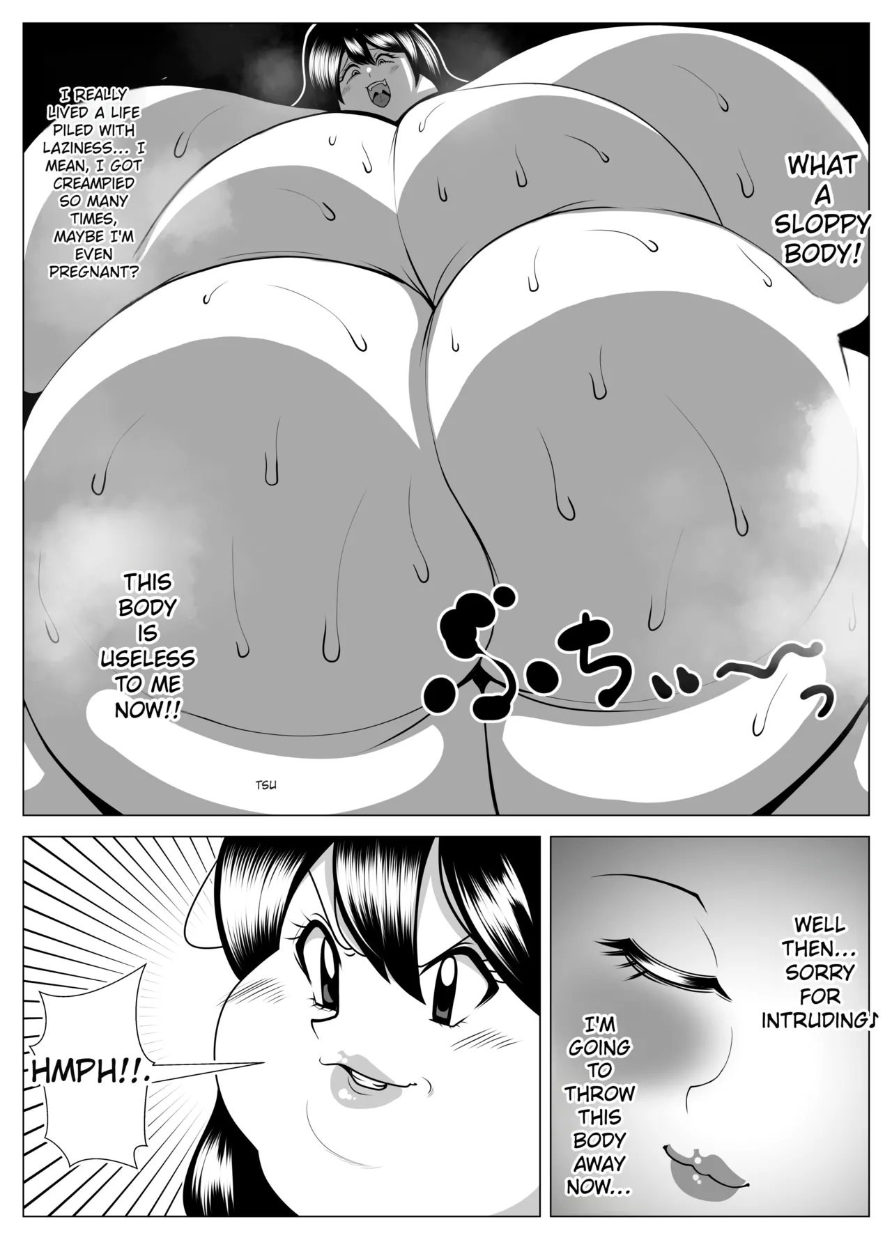 Possessed and dissatisfied! | hyōi shite himan ka! page 42 original parody - big breasts pregnant hentai manga - read online free