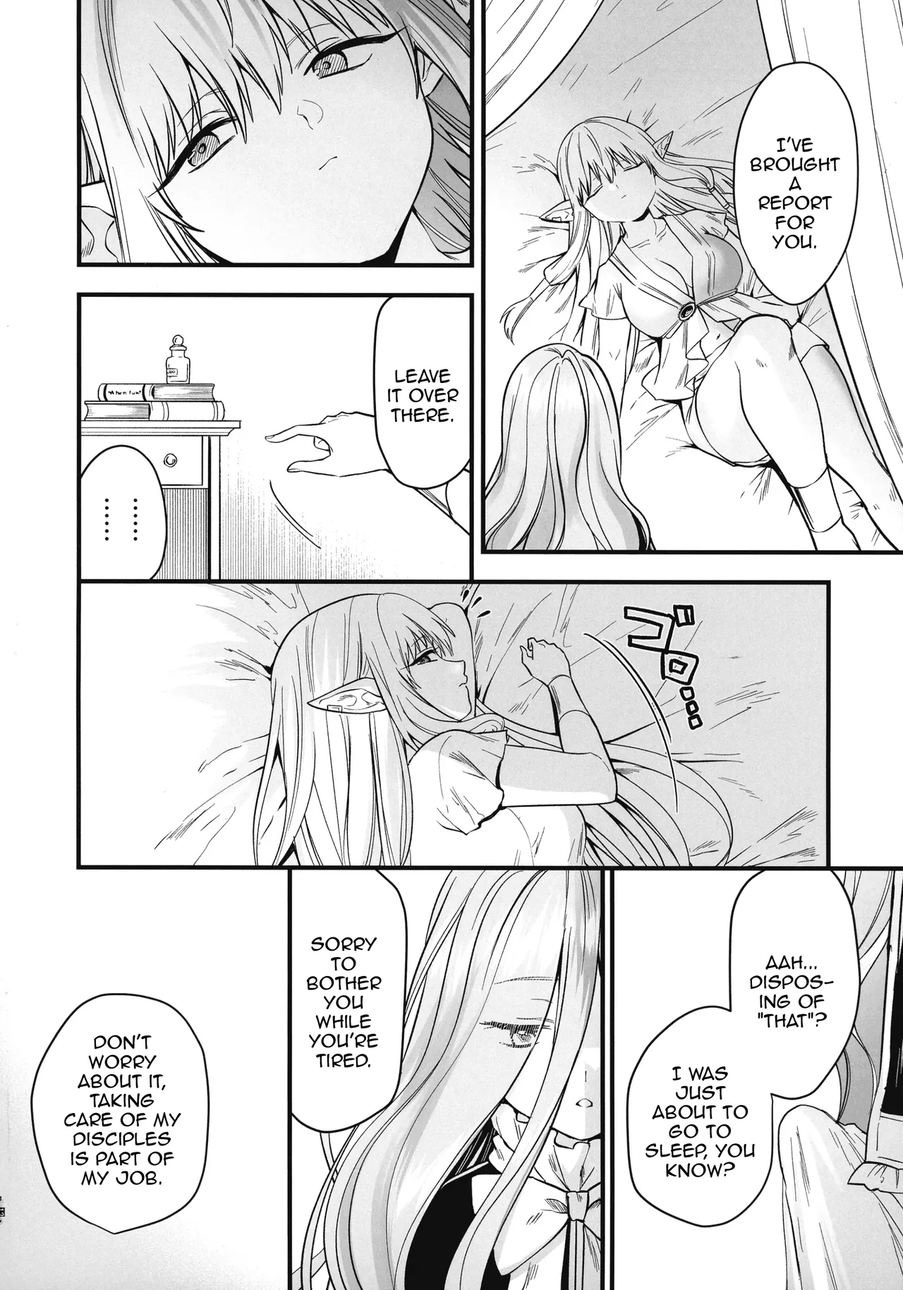 Deshi no Osewa wa Dai Mahoutsukai no Oshigoto | Looking After One's Disciples Is A Great Mage's Responsibility page 13 featuring serie sousou no frieren parody - sole female nakadashi hentai manga - read online free