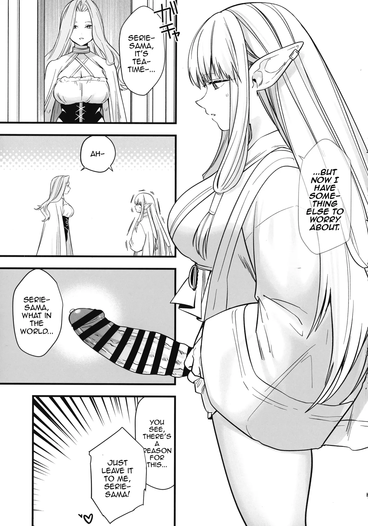 Deshi no Osewa wa Dai Mahoutsukai no Oshigoto | Looking After One's Disciples Is A Great Mage's Responsibility page 28 featuring serie sousou no frieren parody - sole female nakadashi hentai manga - read online free