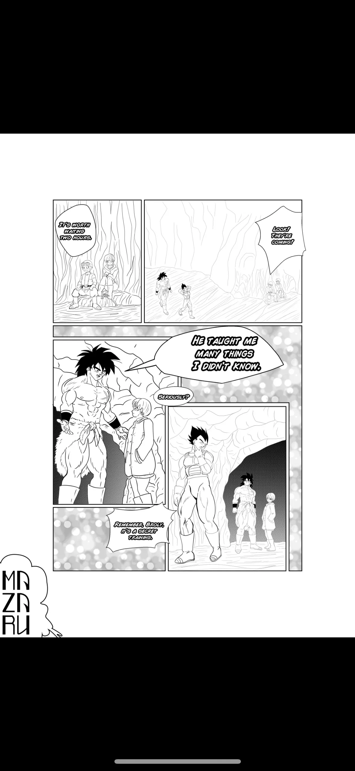 Len special training. page 9 featuring vegeta dragon ball parody - muscle anal hentai manga - read online free