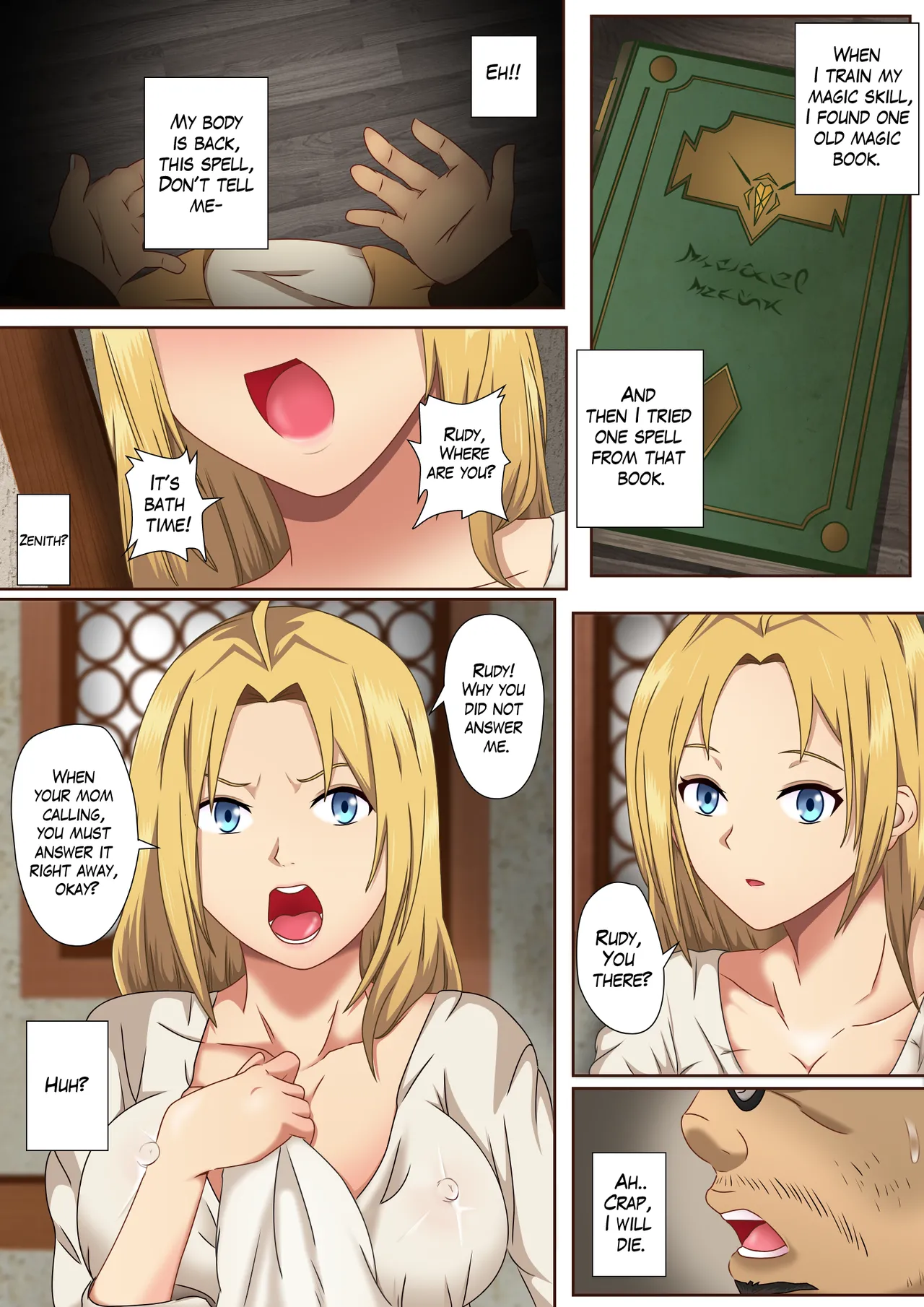 Page 3 of [Naraku No Nimotsu (NaiVeOut,nabunabu)] Reality Mixing Spell (Mushoku Tensei ~Isekai Ittara Honki Dasu~)