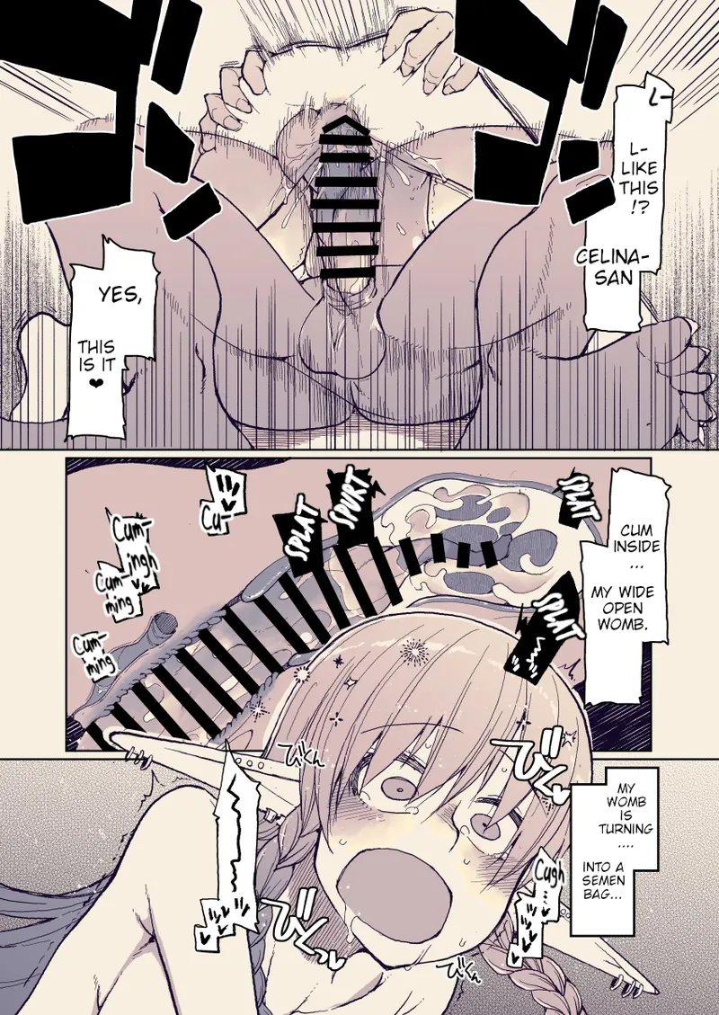 Dosukebe Elf no Ishukan Nikki 13 page 14 original parody - rough translation multi-work series hentai manga - read online free