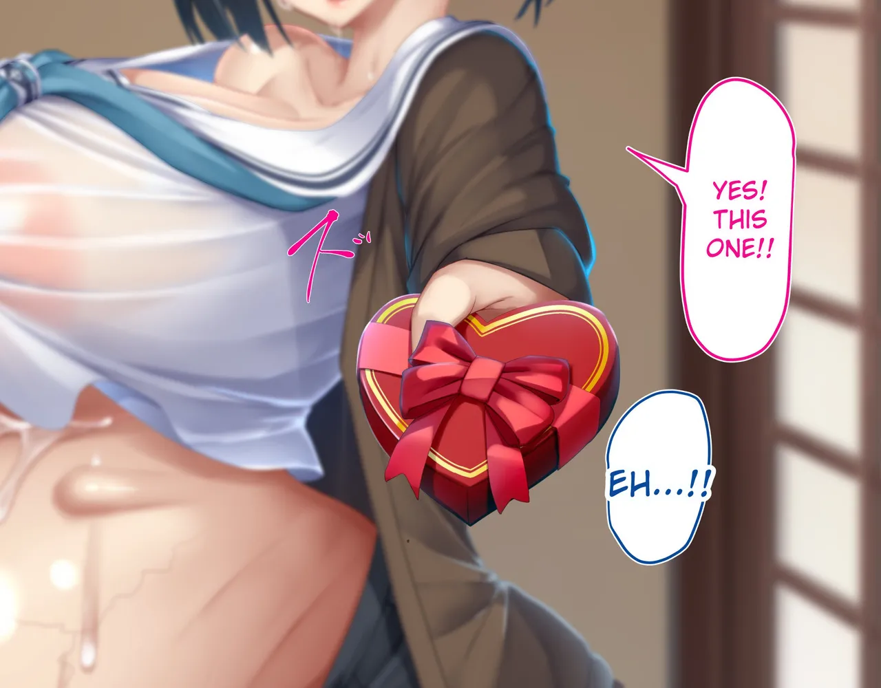 Kyoudai de Okashi Zukuri, Valentine ChoKozukuri page 105 original parody - mosaic censorship big breasts hentai manga - read online free