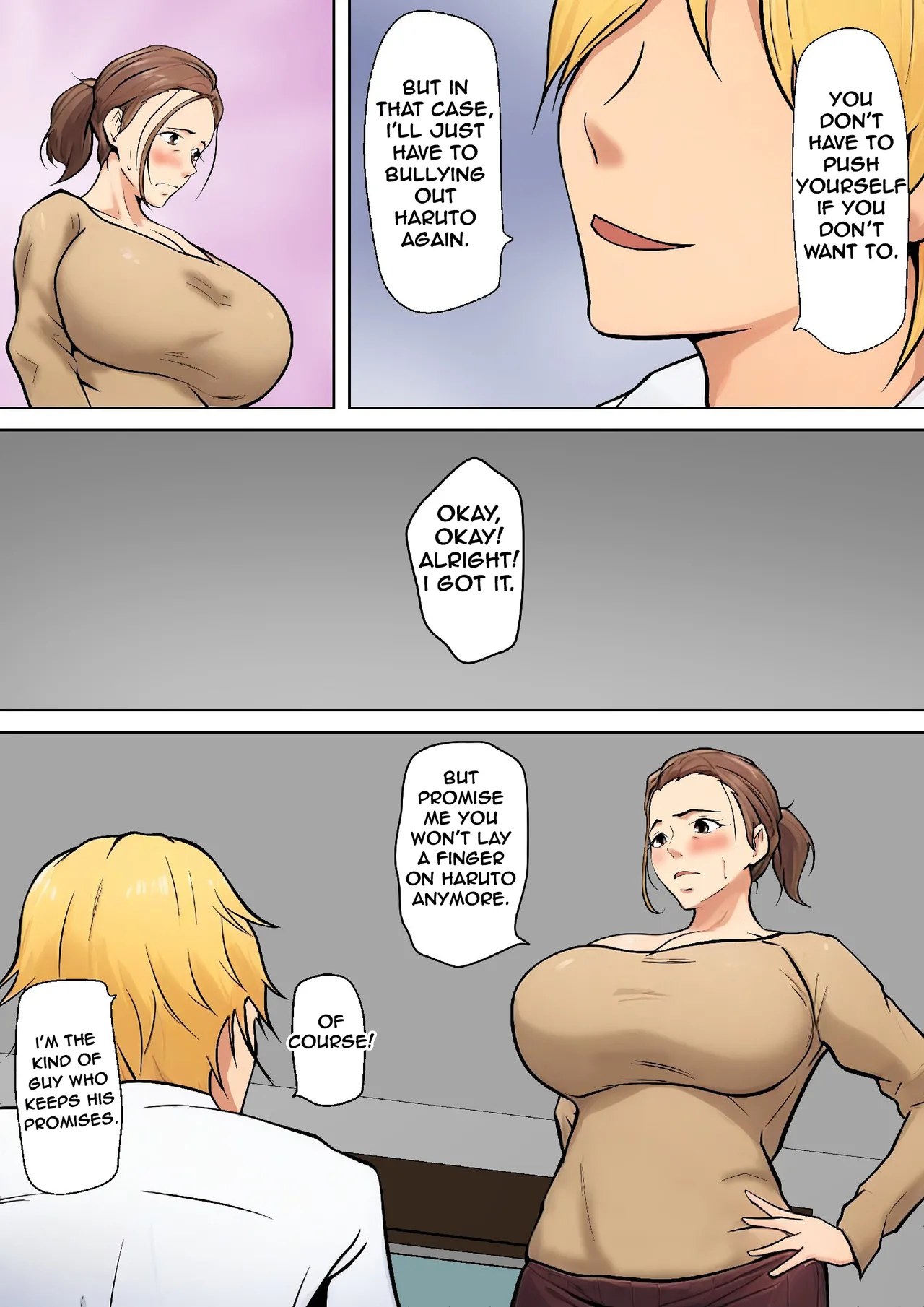 Musuko no Tomodachi to no Giji Renai | PSEUDO ROMANCE WITH MY SON FRIEND page 12 original parody - sole female sole male hentai manga - read online free