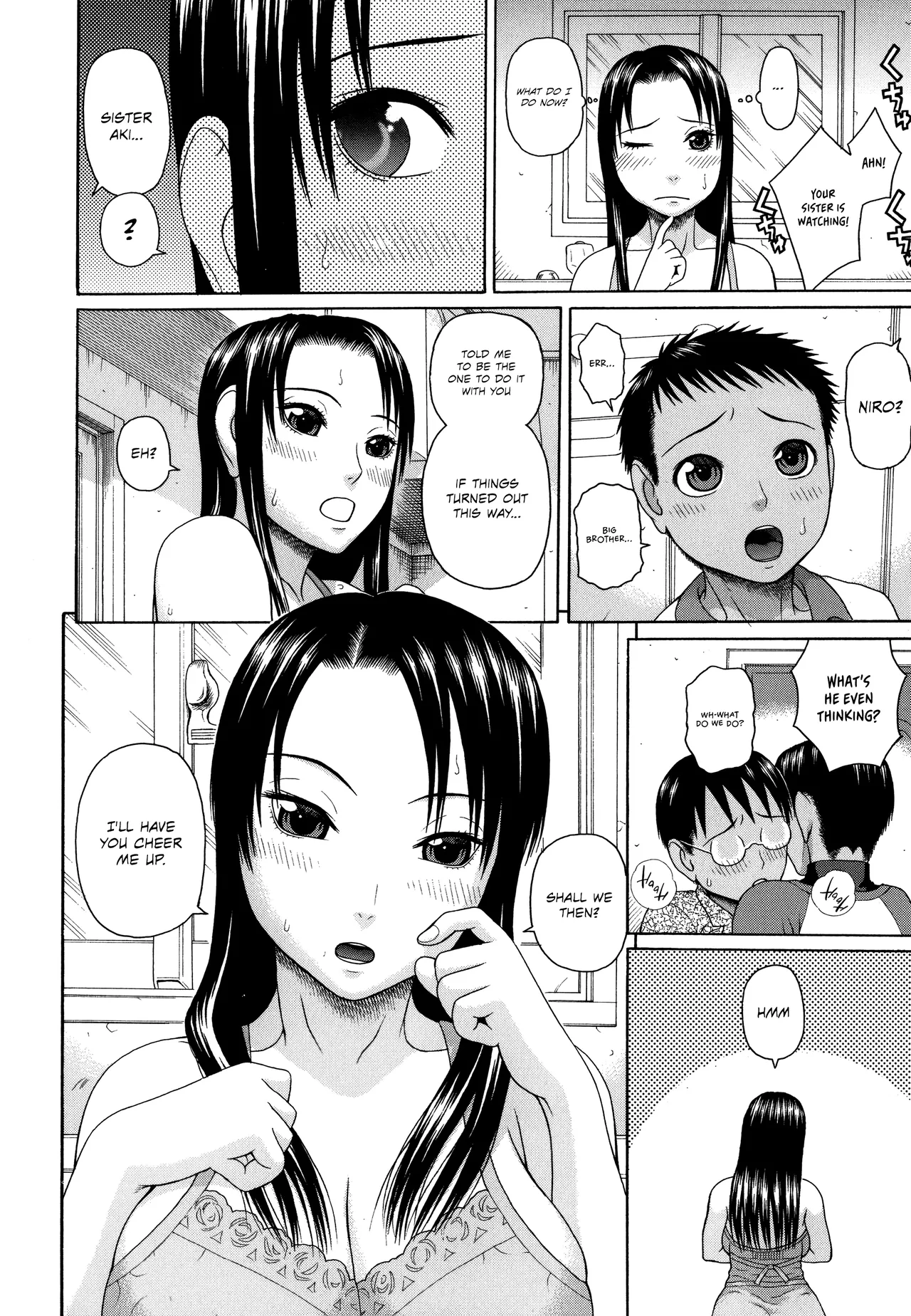 Kazoku Tanran | Family Debaucheries page 142 - sole male nakadashi hentai manga - read online free