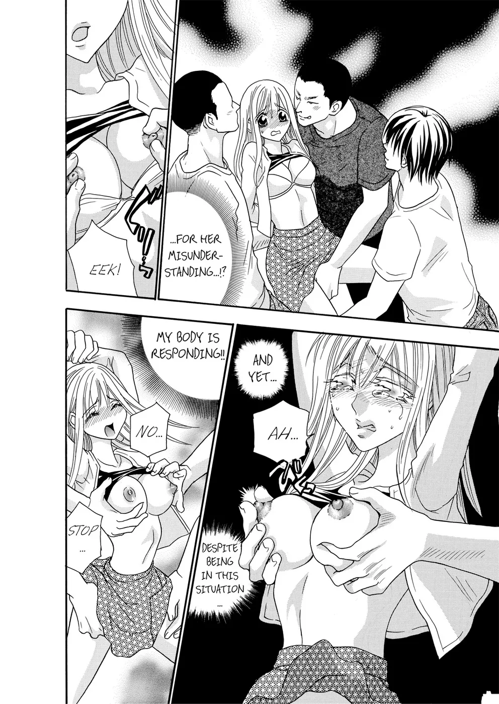[Rio Fukuda] Kyousei § Idenshi Kouhai - Tensai no Kodane wo Harame! | Genetic Potential Chapters 1-4 (Complete) [English] page 83 - fingering hentai manga - read online free