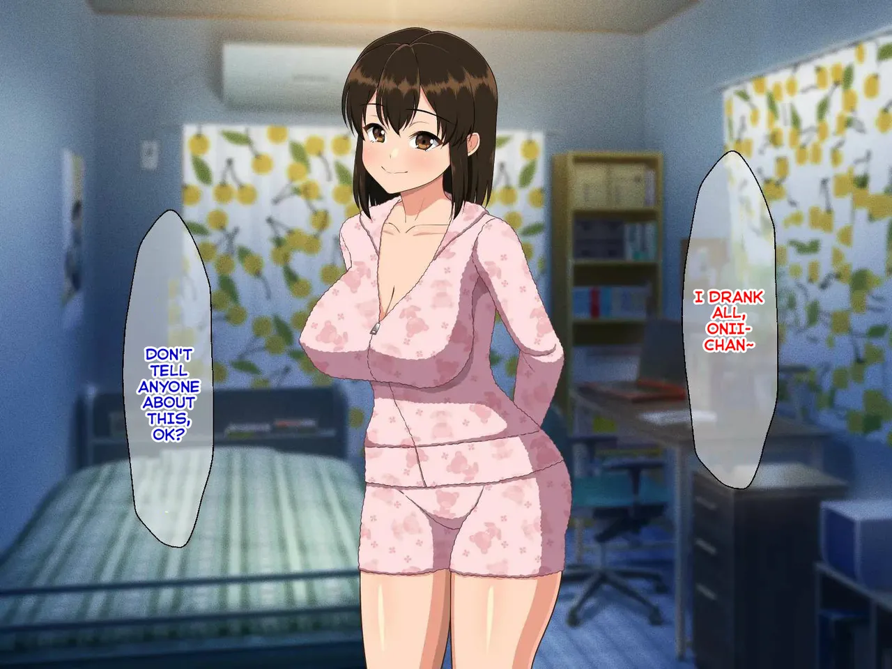 Kyonyuu Imouto to no Oboetate Koubi wa Kimochi Yosugite Yamerarenai page 34 original parody - big breasts masturbation hentai manga - read online free