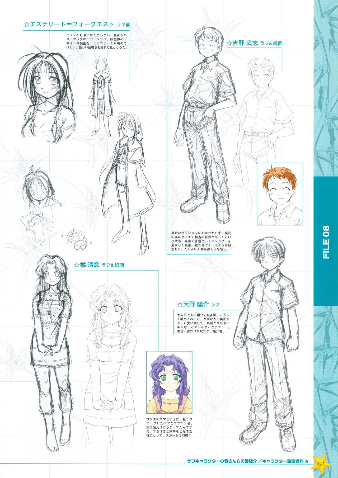 Onegai Ohoshi-sama Visual Fanbook page 103 original parody - group schoolgirl uniform hentai manga - read online free