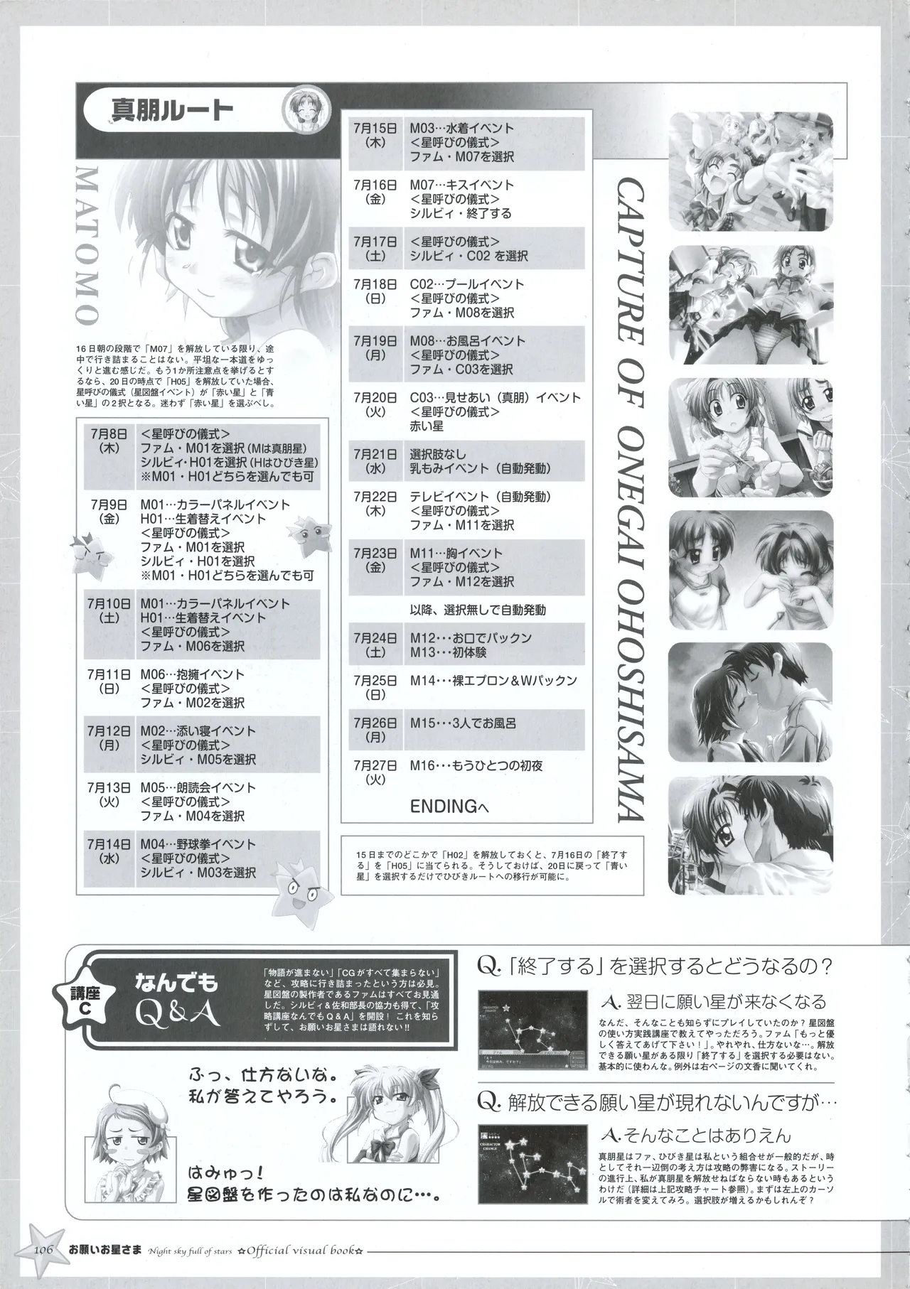 Onegai Ohoshi-sama Visual Fanbook page 113 original parody - group schoolgirl uniform hentai manga - read online free