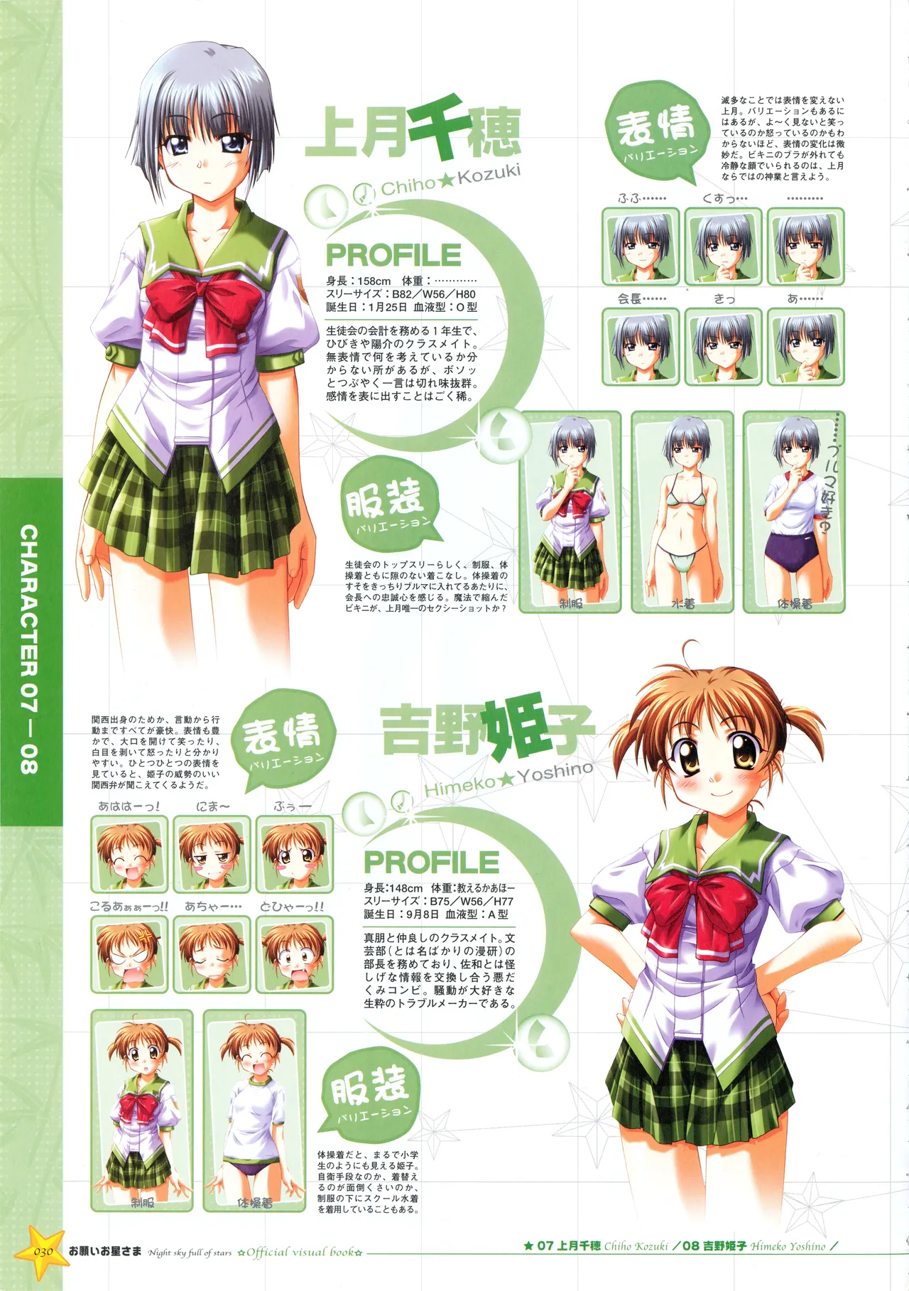 Onegai Ohoshi-sama Visual Fanbook page 38 original parody - group schoolgirl uniform hentai manga - read online free