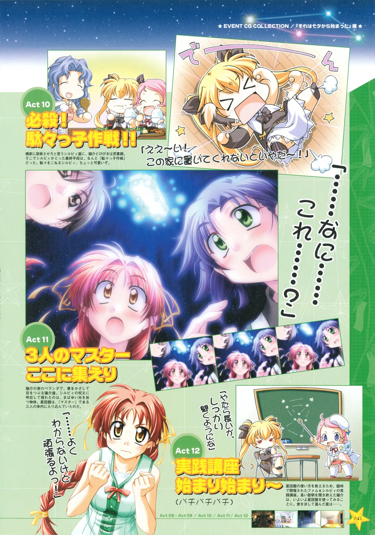 Onegai Ohoshi-sama Visual Fanbook page 49 original parody - group ffm threesome hentai manga - read online free