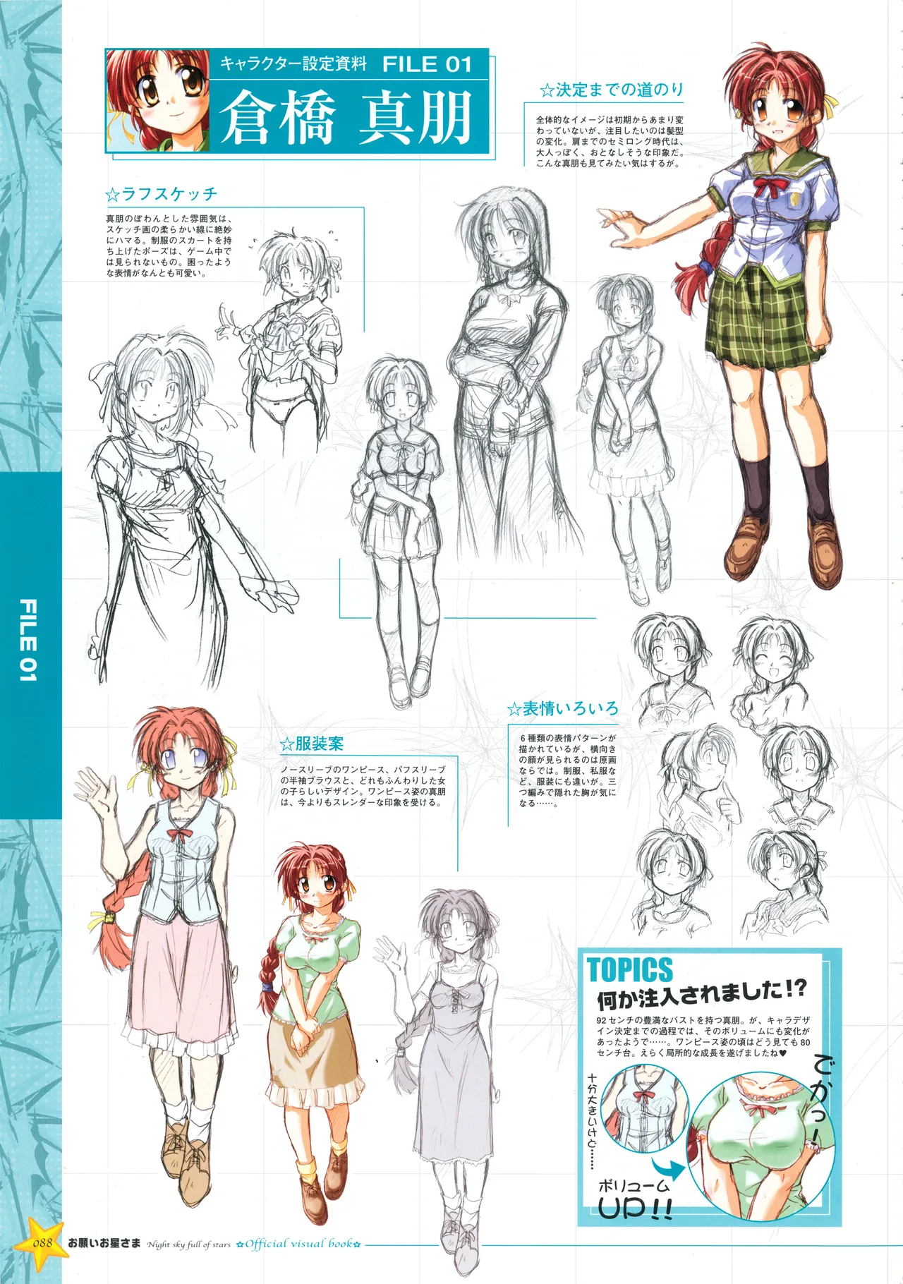 Onegai Ohoshi-sama Visual Fanbook page 96 original parody - group schoolgirl uniform hentai manga - read online free