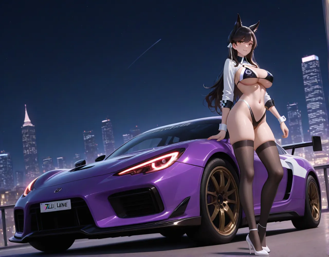 [Sunny] Atago Stunning Speedster (Race Queen) 335 pics (Azur Lane) [AI Generated] page 29 featuring atago azur lane parody - big breasts race queen hentai manga - read online free