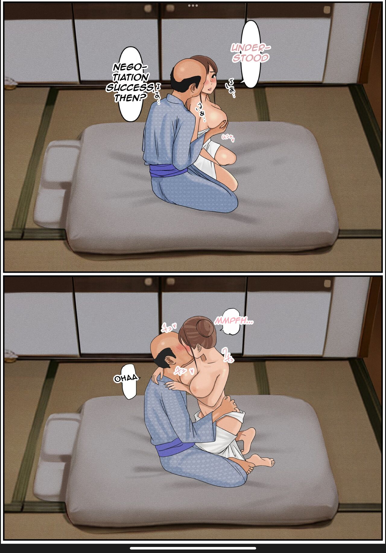 Boku no Kaa-chan 2 | My Mom 2 page 22 original parody - full color mosaic censorship hentai manga - read online free