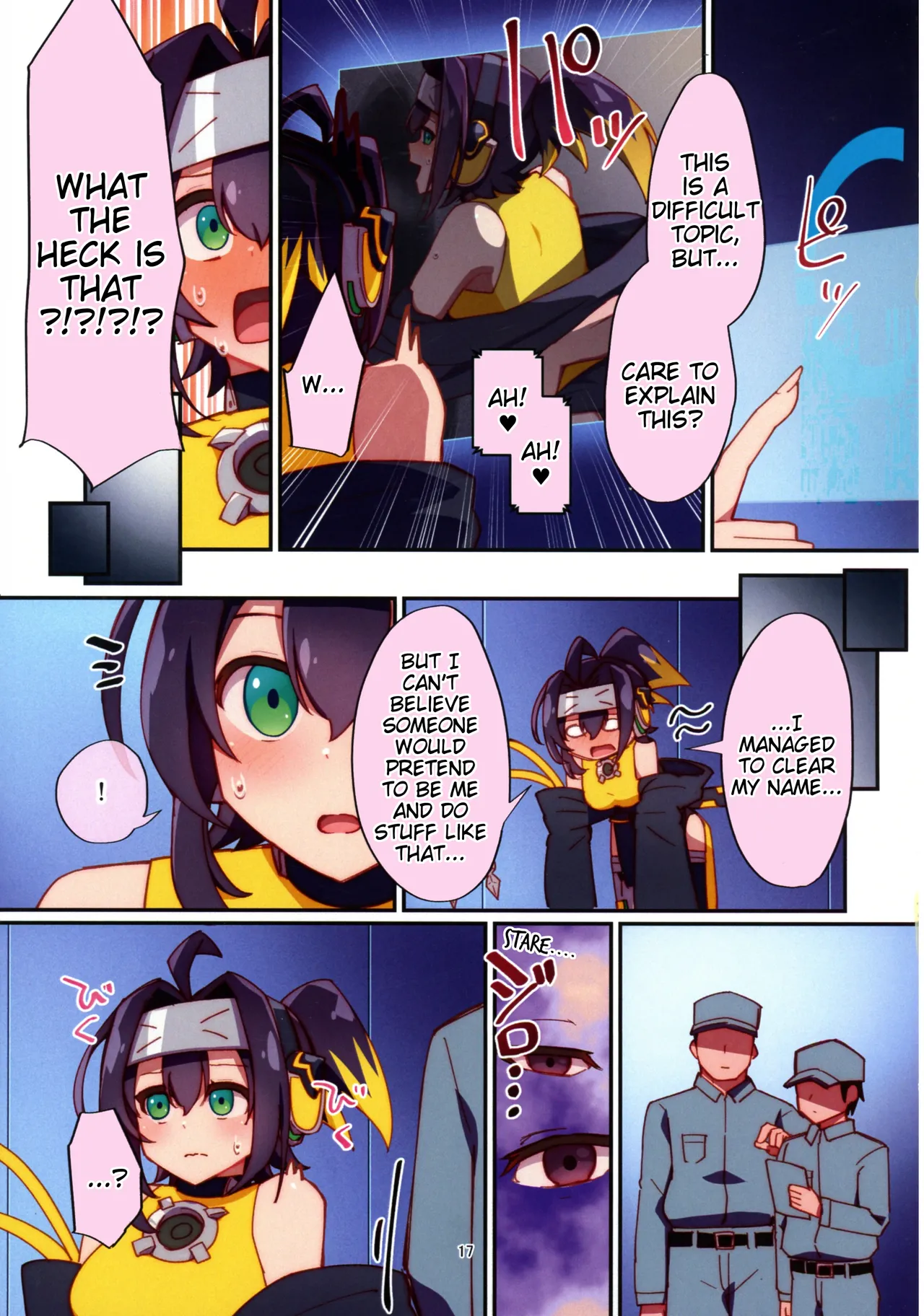 Kunoichi-chan ni Warui Uwasa o! page 16 featuring s p little knight yu-gi-oh parody - full color gloves hentai manga - read online free