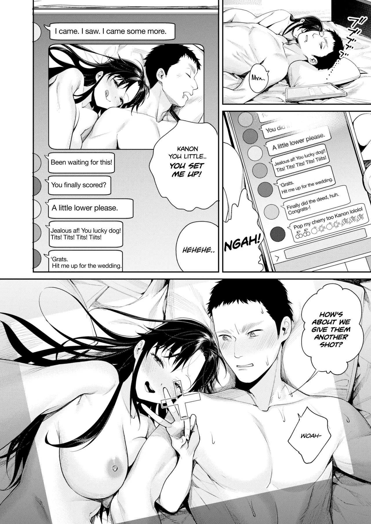 Koko Jidai ni Futta Manager ga Rebechi YouCha ni Natte ita Ken | When The Manager I Dumped in High School Got a Total Glow-Up page 29 original parody - sweating virginity hentai manga - read online free