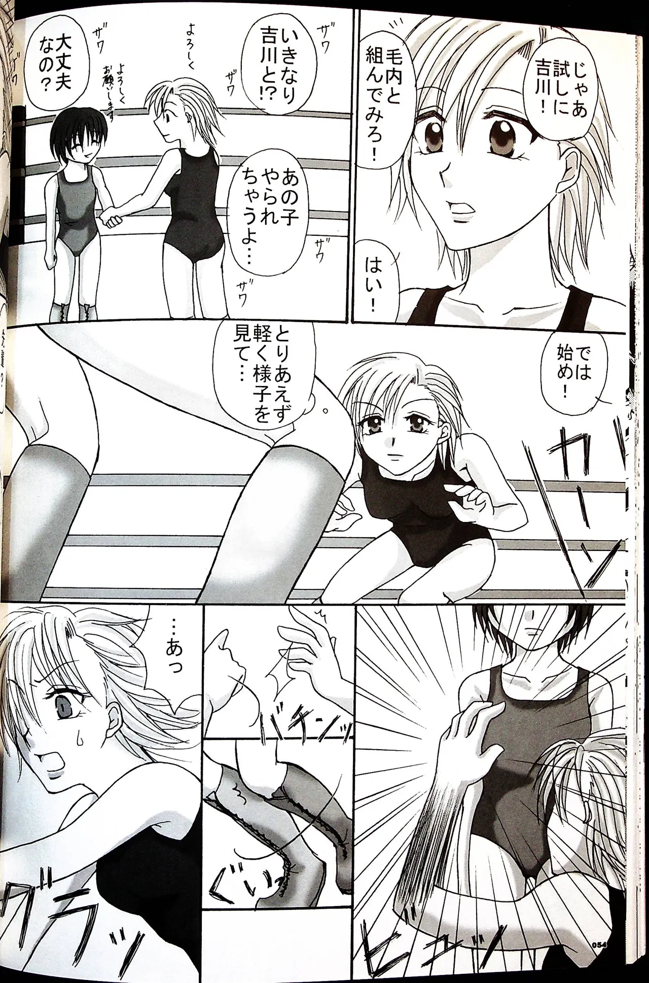 Comic Fight - Catfight Sexy Magazine - Vol 1 page 53 - twintails anthology hentai manga - read online free