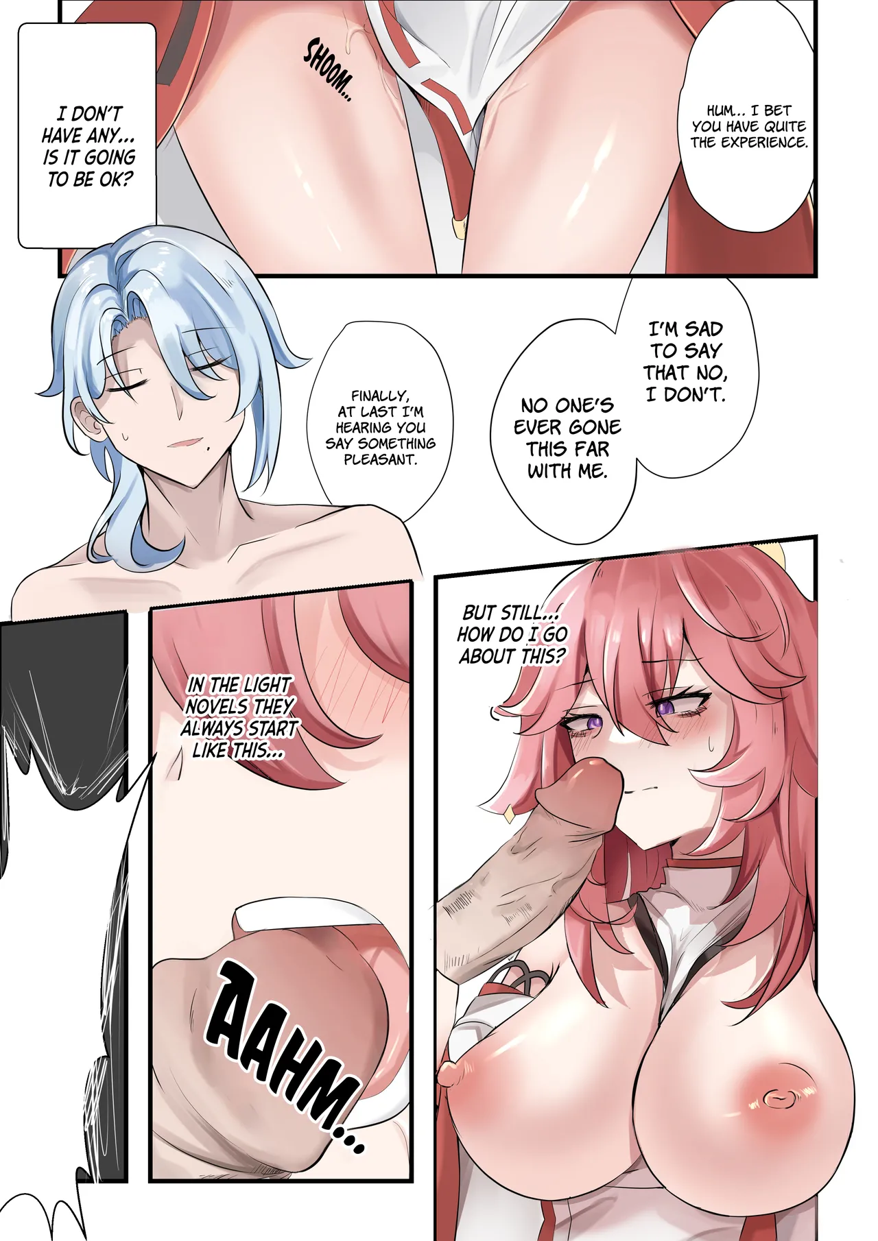 Douryuu | Same Style page 18 featuring yae miko genshin impact parody - big breasts uncensored hentai manga - read online free