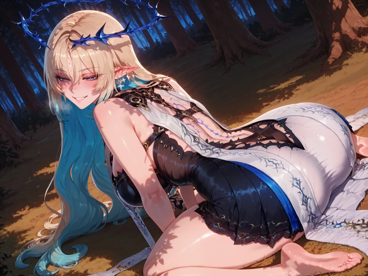 Fleurdelys / Cartethyia arzagod ai generated page 13 featuring cartethyia wuthering waves parody - big breasts uncensored hentai manga - read online free