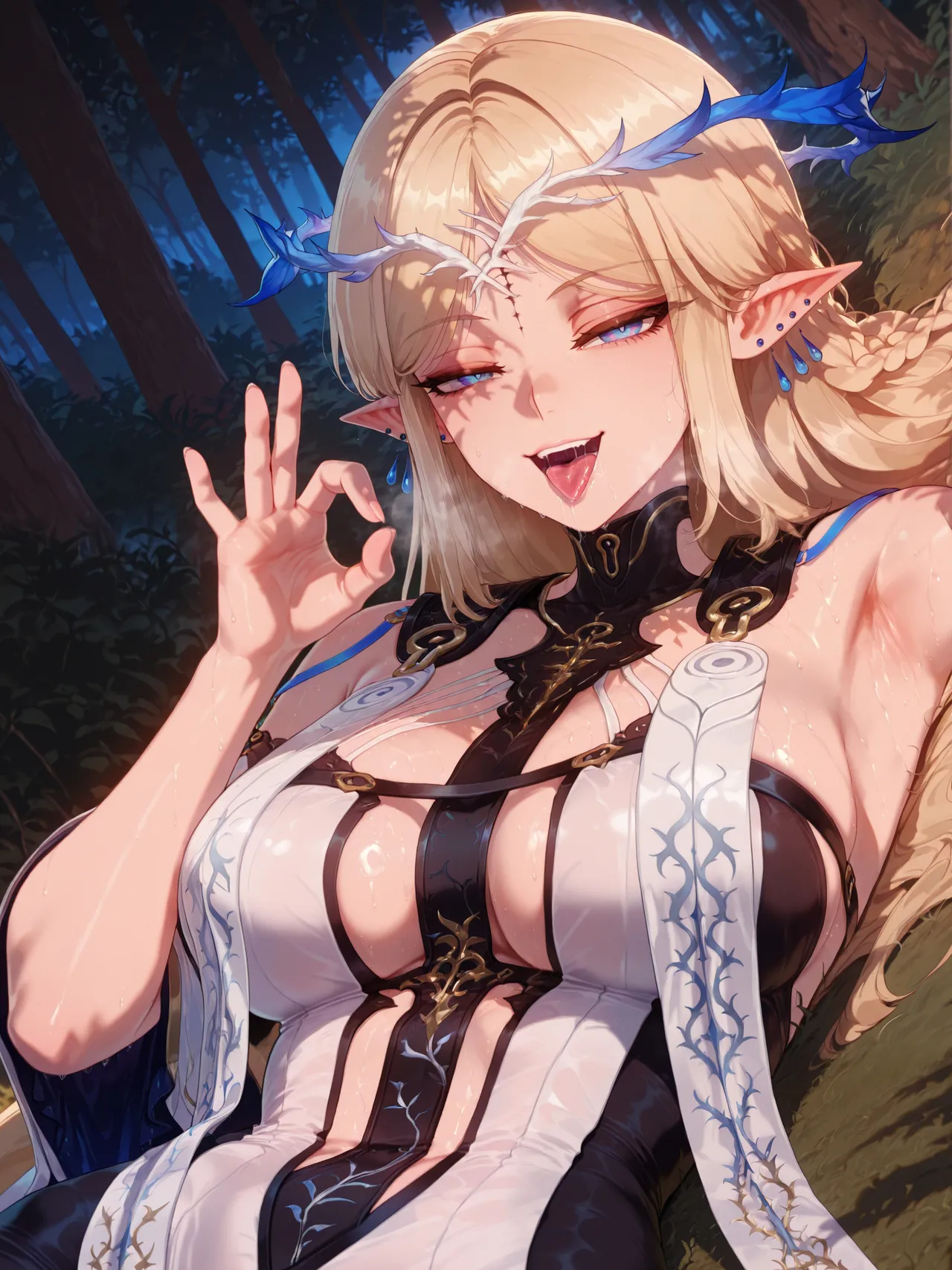 Fleurdelys / Cartethyia arzagod ai generated page 29 featuring cartethyia wuthering waves parody - big breasts uncensored hentai manga - read online free