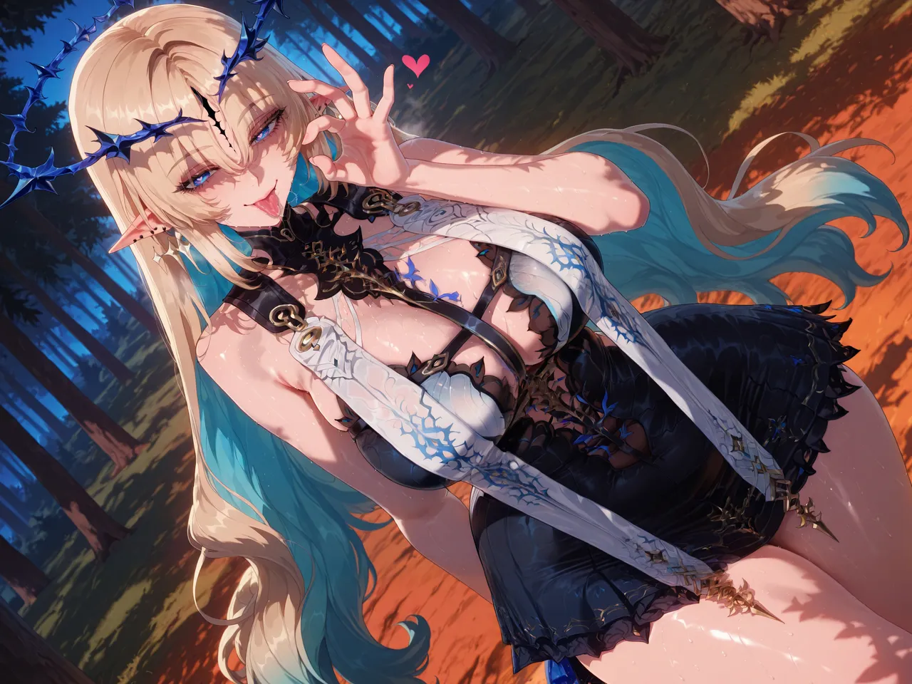 Fleurdelys / Cartethyia arzagod ai generated page 30 featuring fleurdelys wuthering waves parody - big penis uncensored hentai manga - read online free