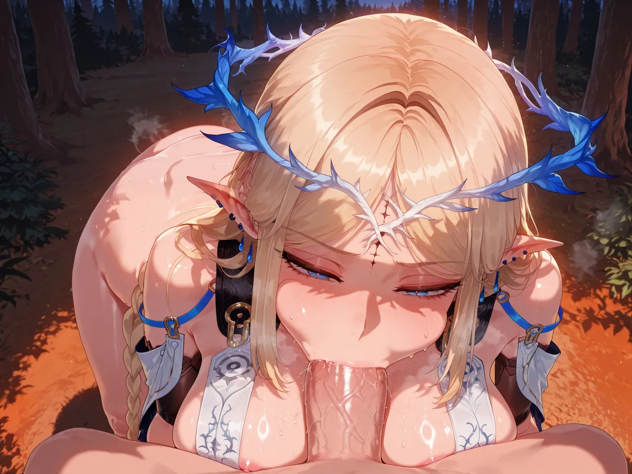 Fleurdelys / Cartethyia arzagod ai generated page 48 featuring cartethyia wuthering waves parody - big breasts uncensored hentai manga - read online free