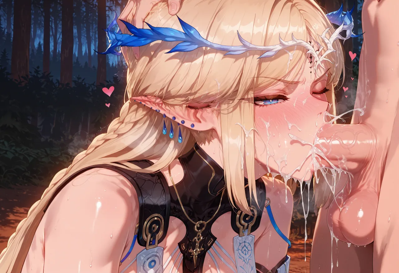 Fleurdelys / Cartethyia arzagod ai generated page 83 featuring cartethyia wuthering waves parody - big breasts uncensored hentai manga - read online free