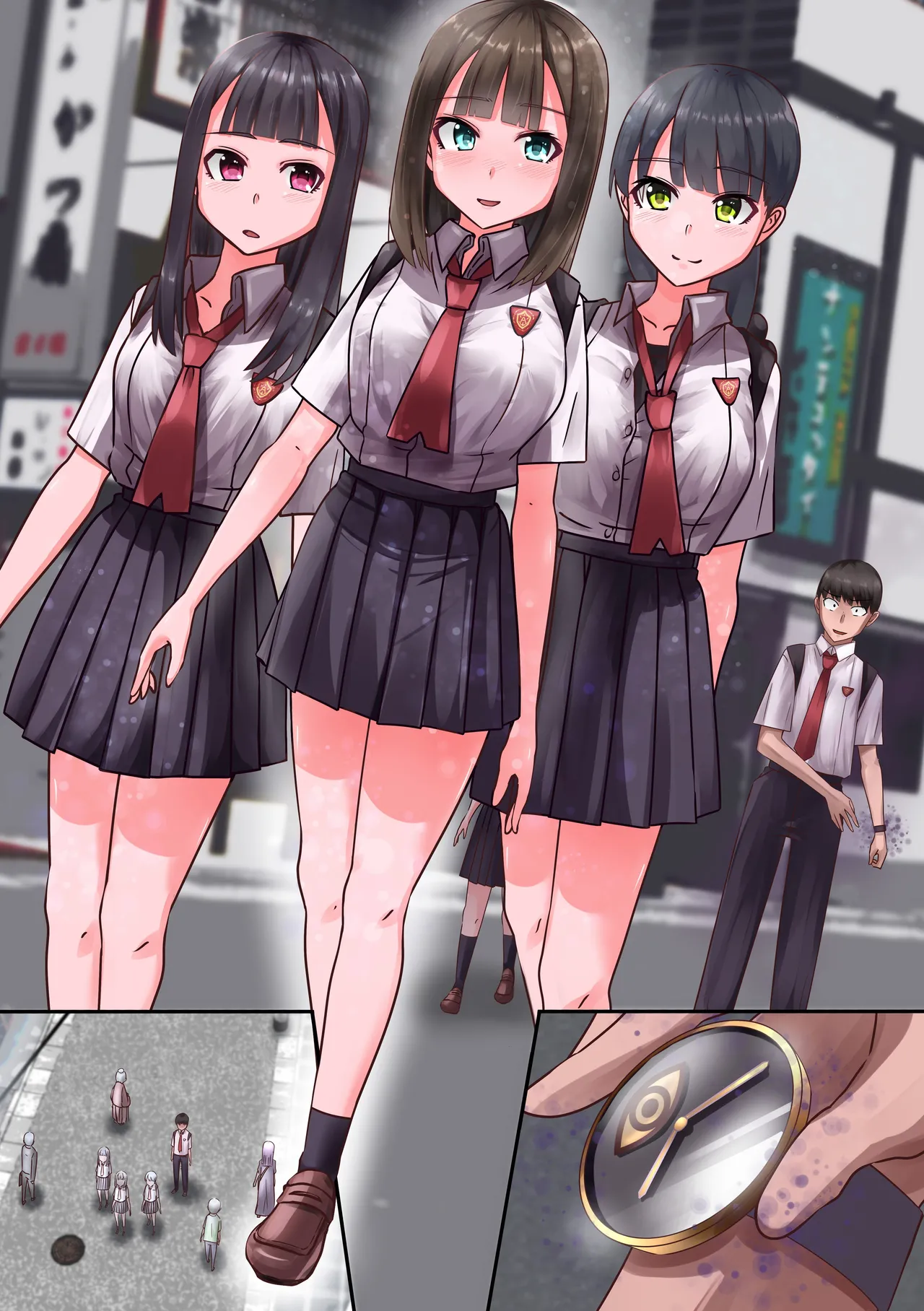 時間停止時計を貰ったので、とりあえず同級生とか風紀委員とかビッチの身体を無抵抗にして遊んでみた。 - Page 26