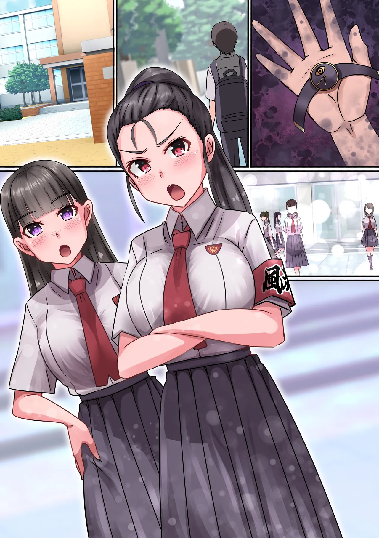 時間停止時計を貰ったので、とりあえず同級生とか風紀委員とかビッチの身体を無抵抗にして遊んでみた。 page 31 original parody - squirting big breasts hentai manga - read online free