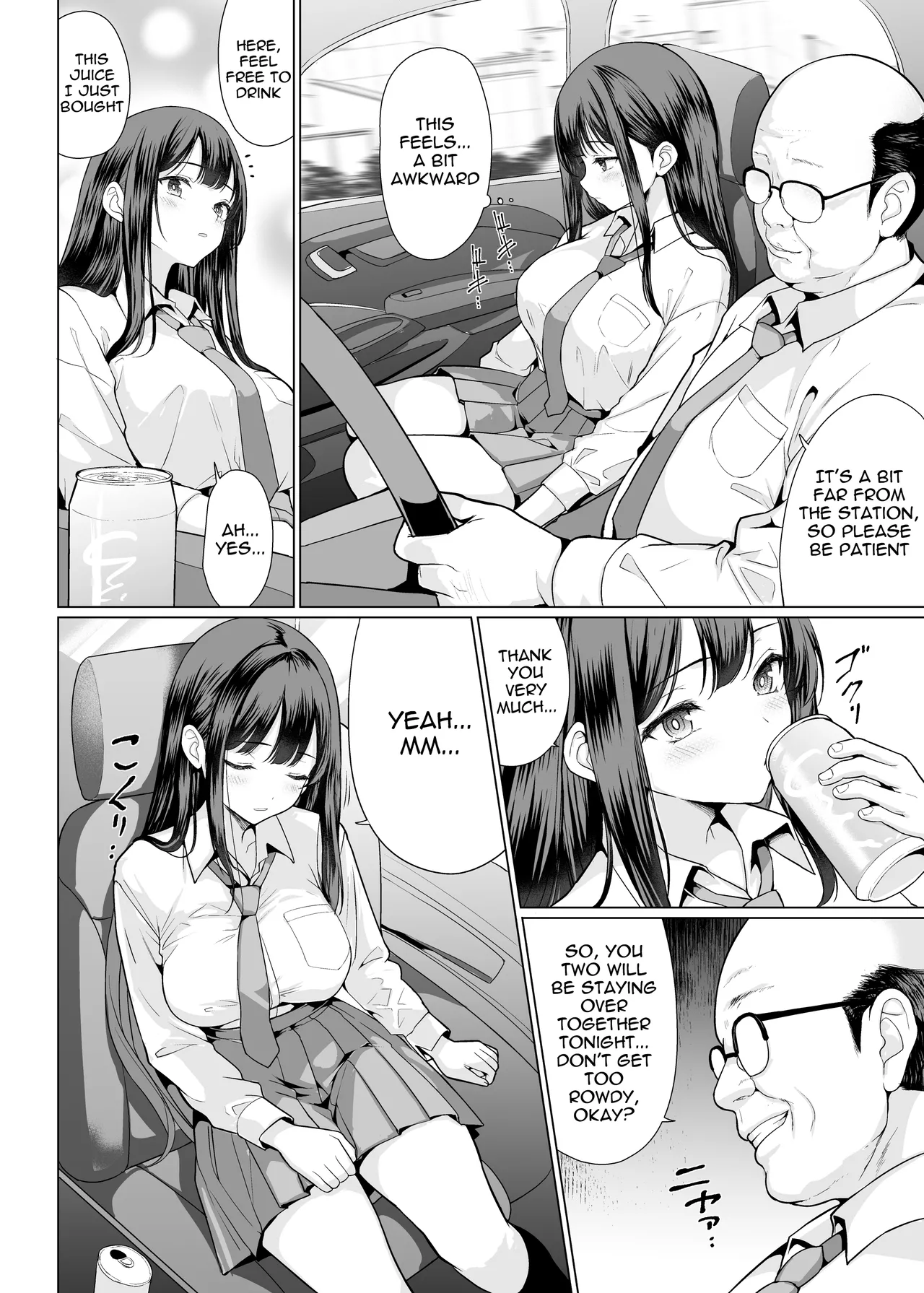 Page 8 of Kichiku na Oji-san-tachi ni Hamerarete | Fucked by cruel old men