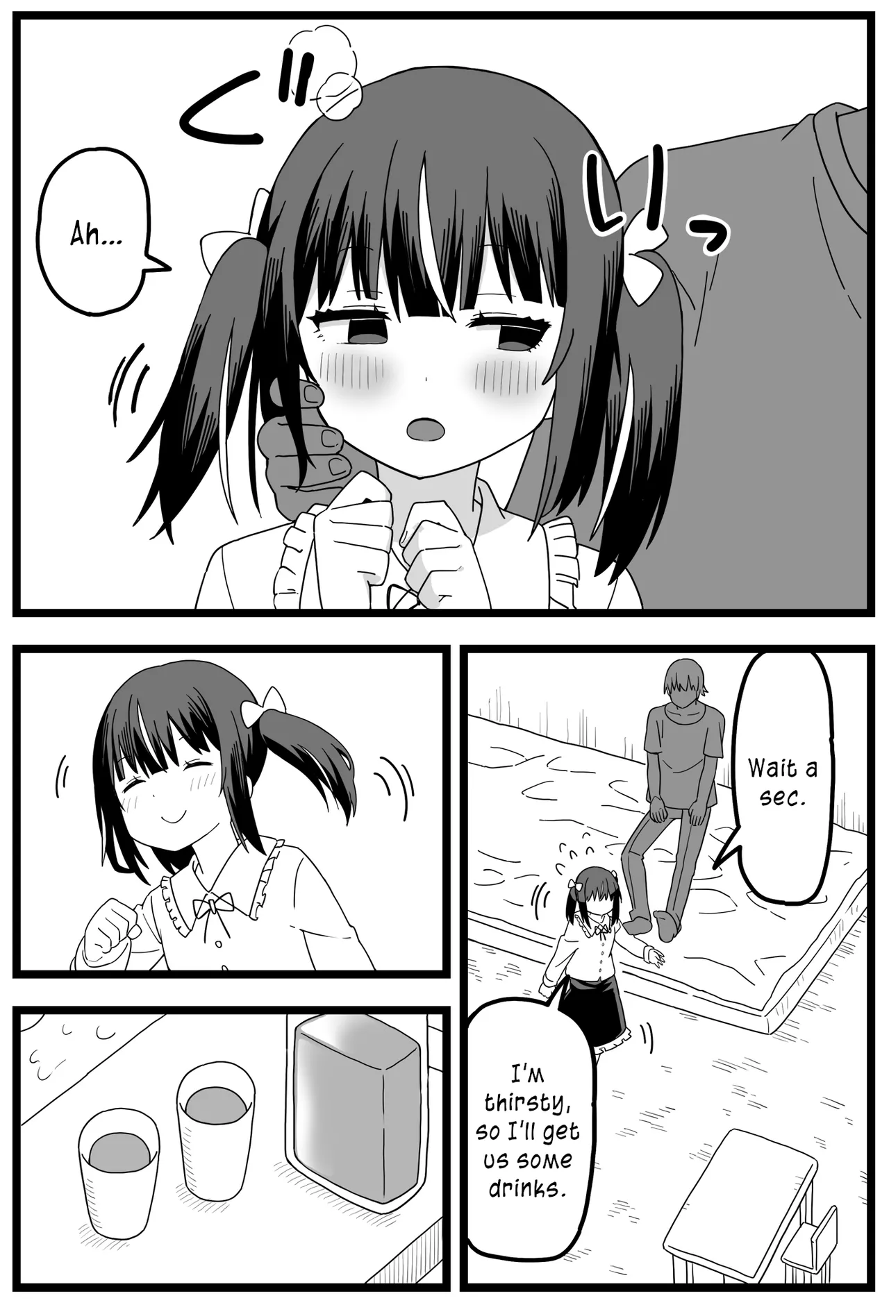 Page 2 of Uwaki ga Barete Kanojo ni Chiisaku Sarete Taberareru Manga | Caught Cheating, Shrunk, and Eaten by His Girlfriend