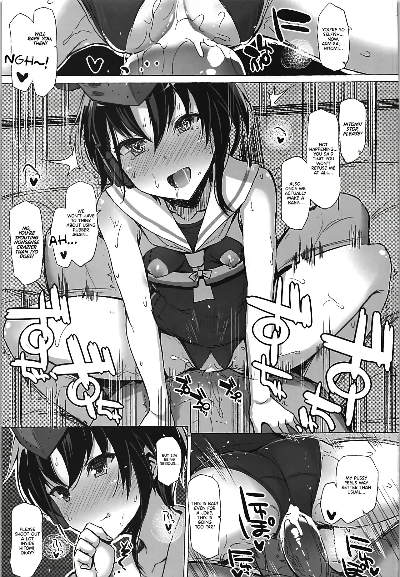 DROWN IN IT page 22 featuring teitoku kantai collection parody - sole male group hentai manga - read online free