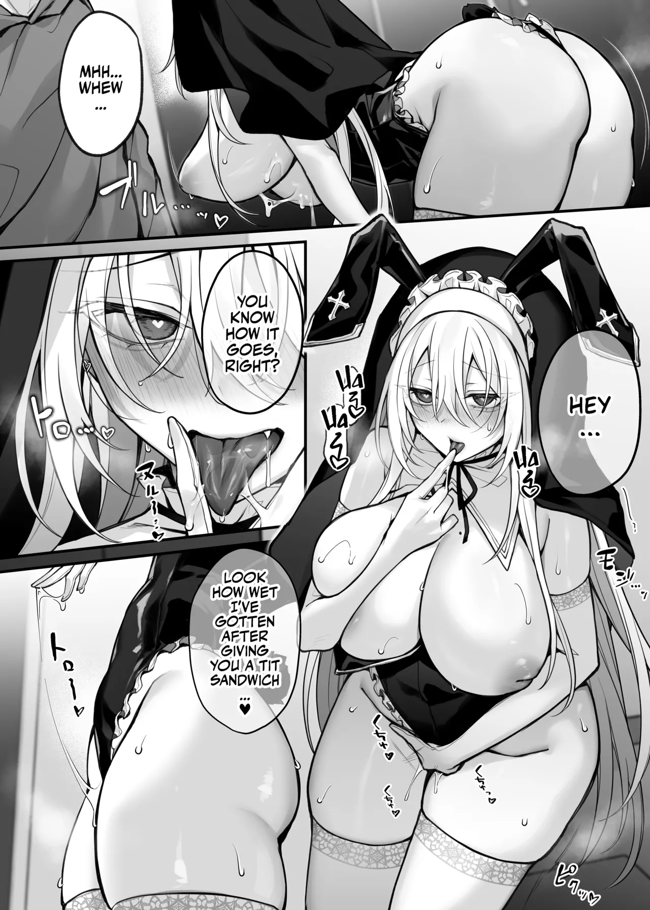 [Niikyuu (Luku)] Imouto no Tomodachi ga Akogare no G-Cup Gal Cosplayer Datta Hanashi | My Little Sister's Friend was my G-Cup Cosplayer Oshi! [English] [Team Rabu2] page 52 original parody - big breasts nun hentai manga - read online free