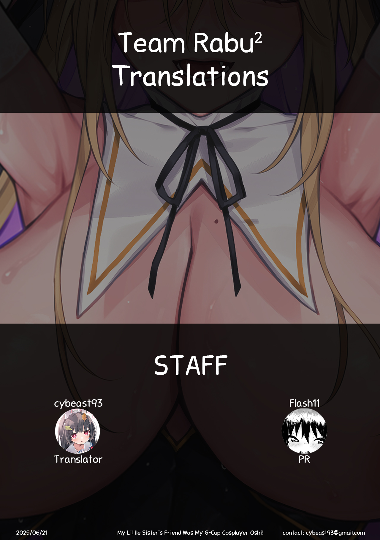 [Niikyuu (Luku)] Imouto no Tomodachi ga Akogare no G-Cup Gal Cosplayer Datta Hanashi | My Little Sister's Friend was my G-Cup Cosplayer Oshi! [English] [Team Rabu2] page 63 original parody - big breasts nun hentai manga - read online free