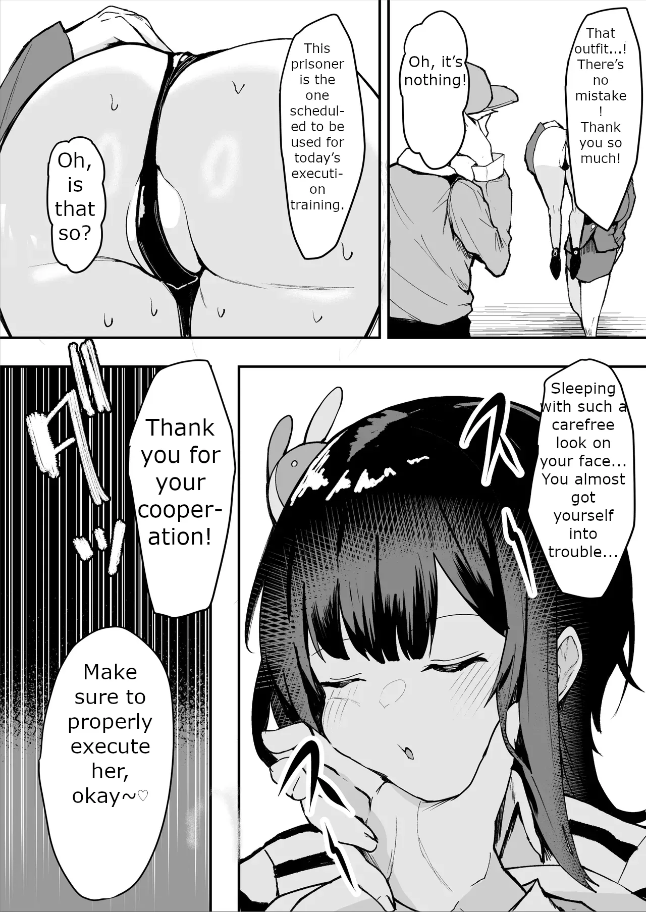 The Story of a Gloomy Execution Officer Who Accidentally Sensation-Blocks Her Own Pussy page 10 original parody - squirting big breasts hentai manga - read online free