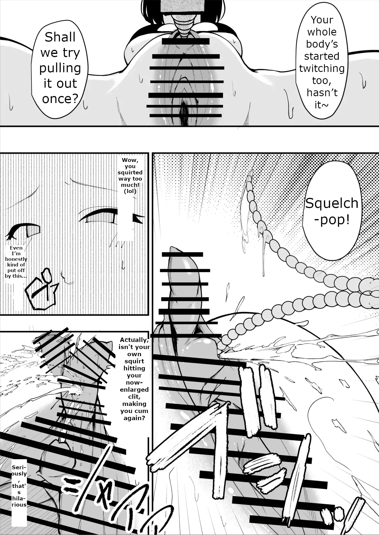 The Story of a Gloomy Execution Officer Who Accidentally Sensation-Blocks Her Own Pussy page 27 original parody - multiple orgasms x-ray hentai manga - read online free