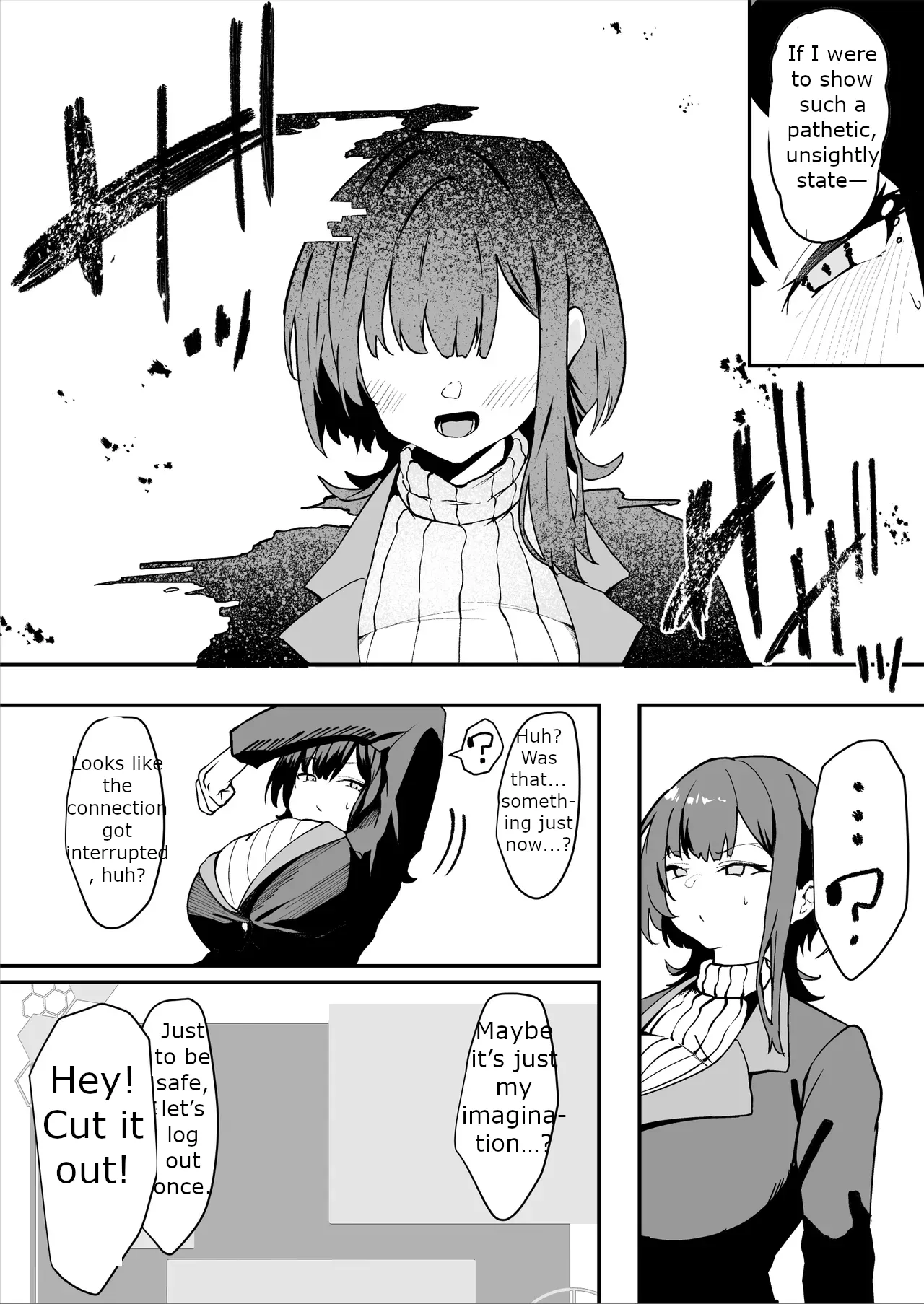 The Story of a Gloomy Execution Officer Who Accidentally Sensation-Blocks Her Own Pussy page 28 original parody - multiple orgasms x-ray hentai manga - read online free