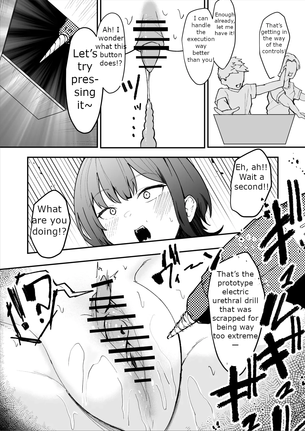 The Story of a Gloomy Execution Officer Who Accidentally Sensation-Blocks Her Own Pussy page 29 original parody - squirting big breasts hentai manga - read online free