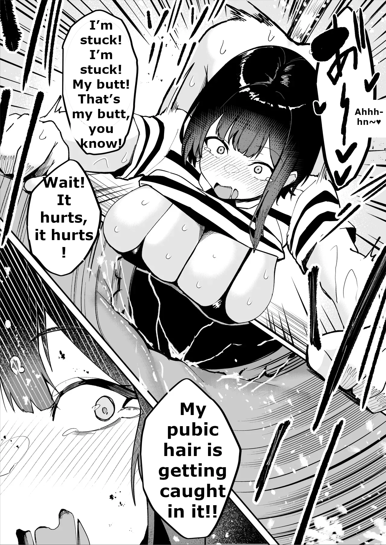 The Story of a Gloomy Execution Officer Who Accidentally Sensation-Blocks Her Own Pussy page 56 original parody - squirting big breasts hentai manga - read online free