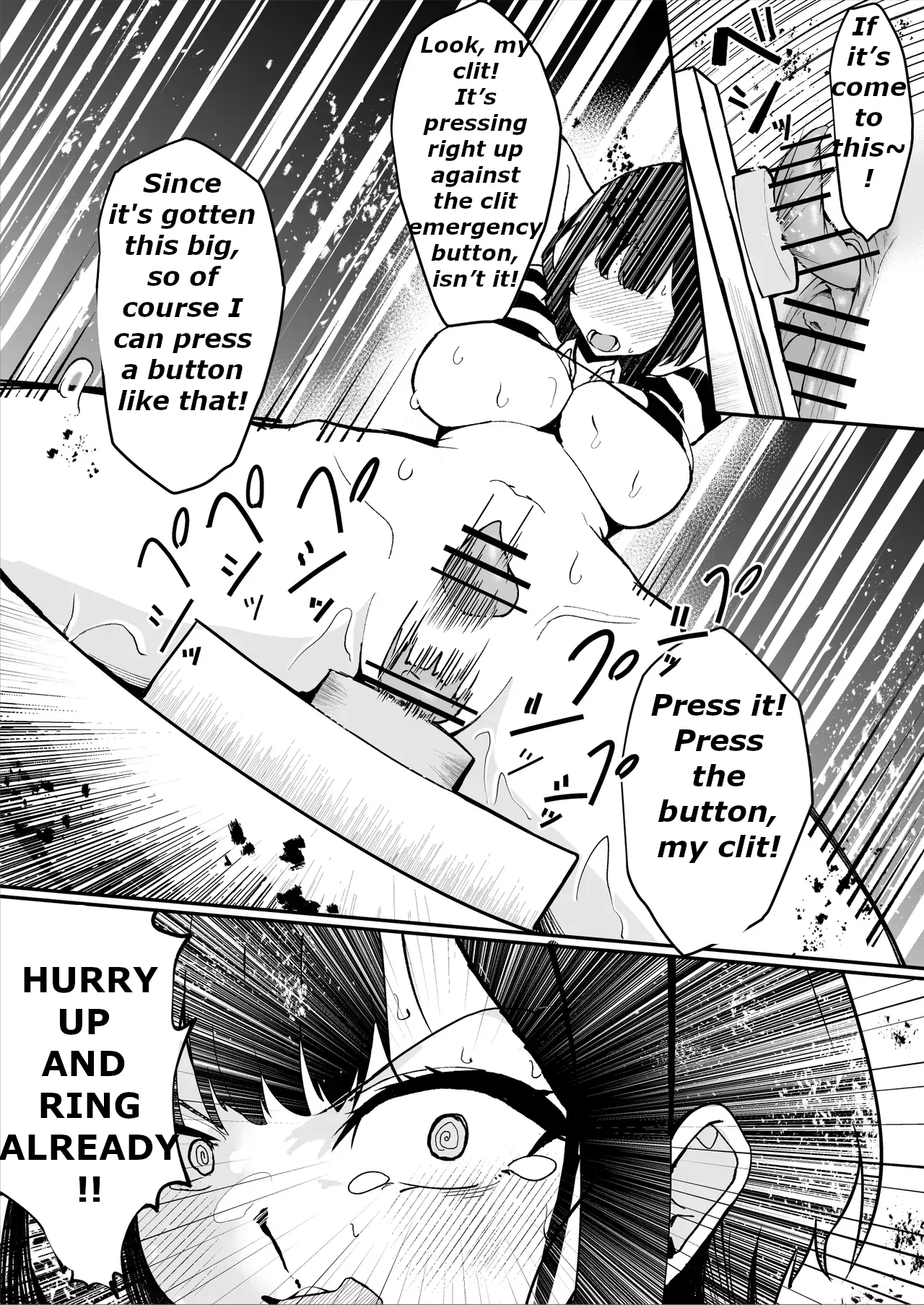 The Story of a Gloomy Execution Officer Who Accidentally Sensation-Blocks Her Own Pussy page 64 original parody - squirting big breasts hentai manga - read online free