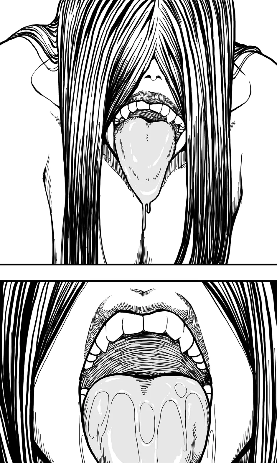 Dōkutsu no on'na Kyojin to, sore ni nomikoma reta kōkishin ōseina shōnen-tachi no higeki. page 33 original parody - sole female mosaic censorship hentai manga - read online free