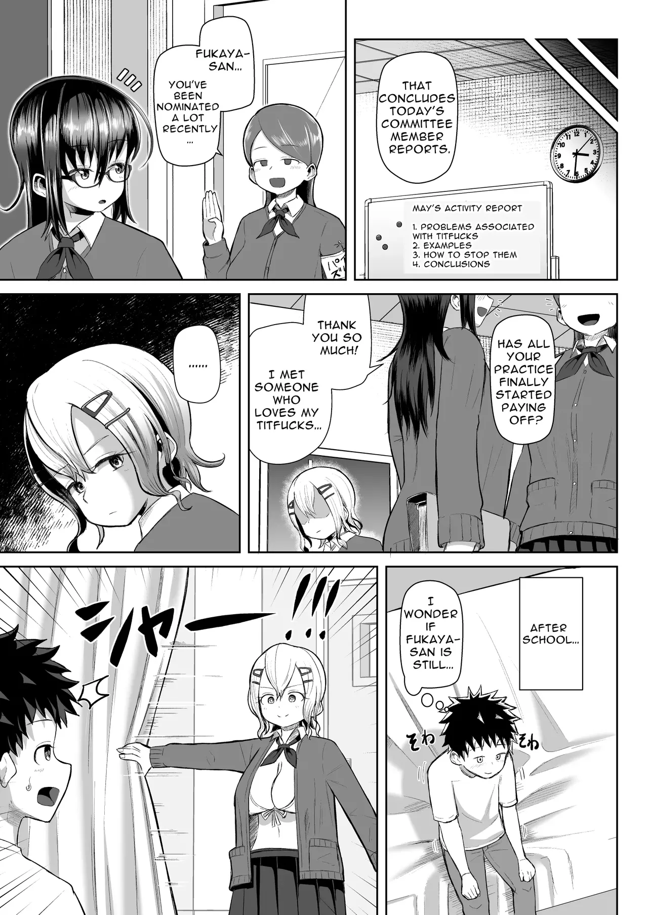 Paizuri Iin no Futari ga Boku o Toriau!!? page 23 original parody - sole male paizuri hentai manga - read online free