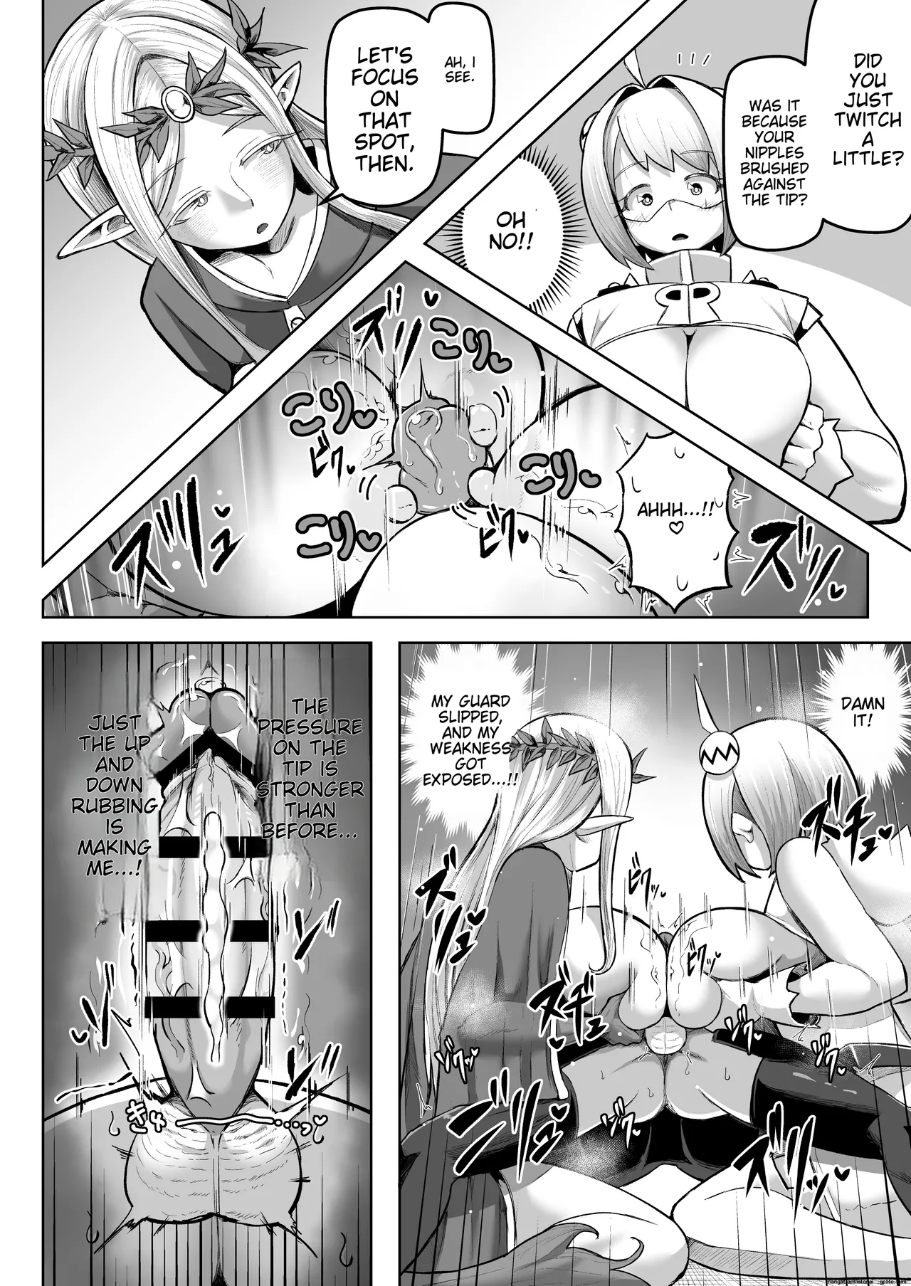 Paizuri Duel page 39 original parody - paizuri rough translation hentai manga - read online free