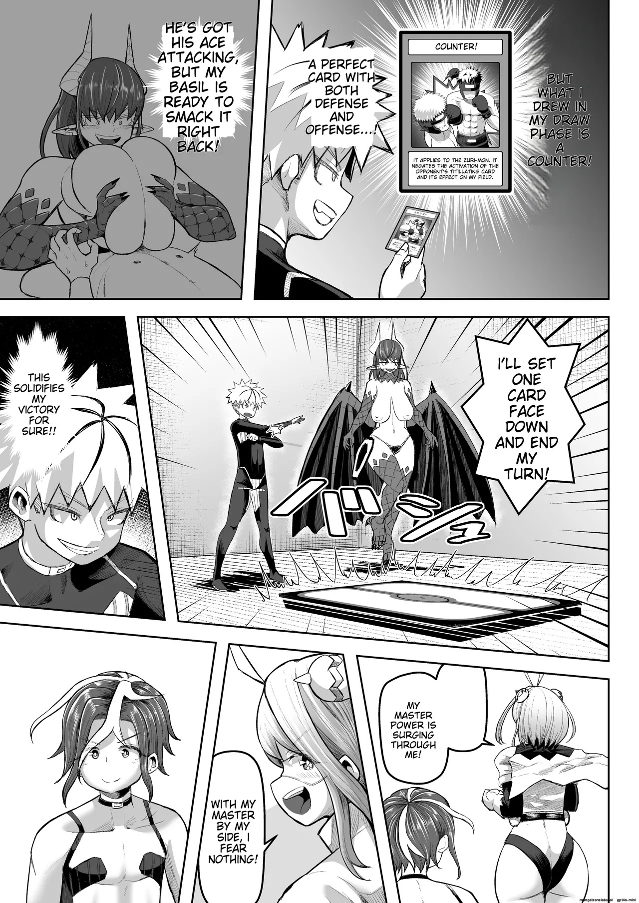 Paizuri Duel page 48 original parody - paizuri rough translation hentai manga - read online free