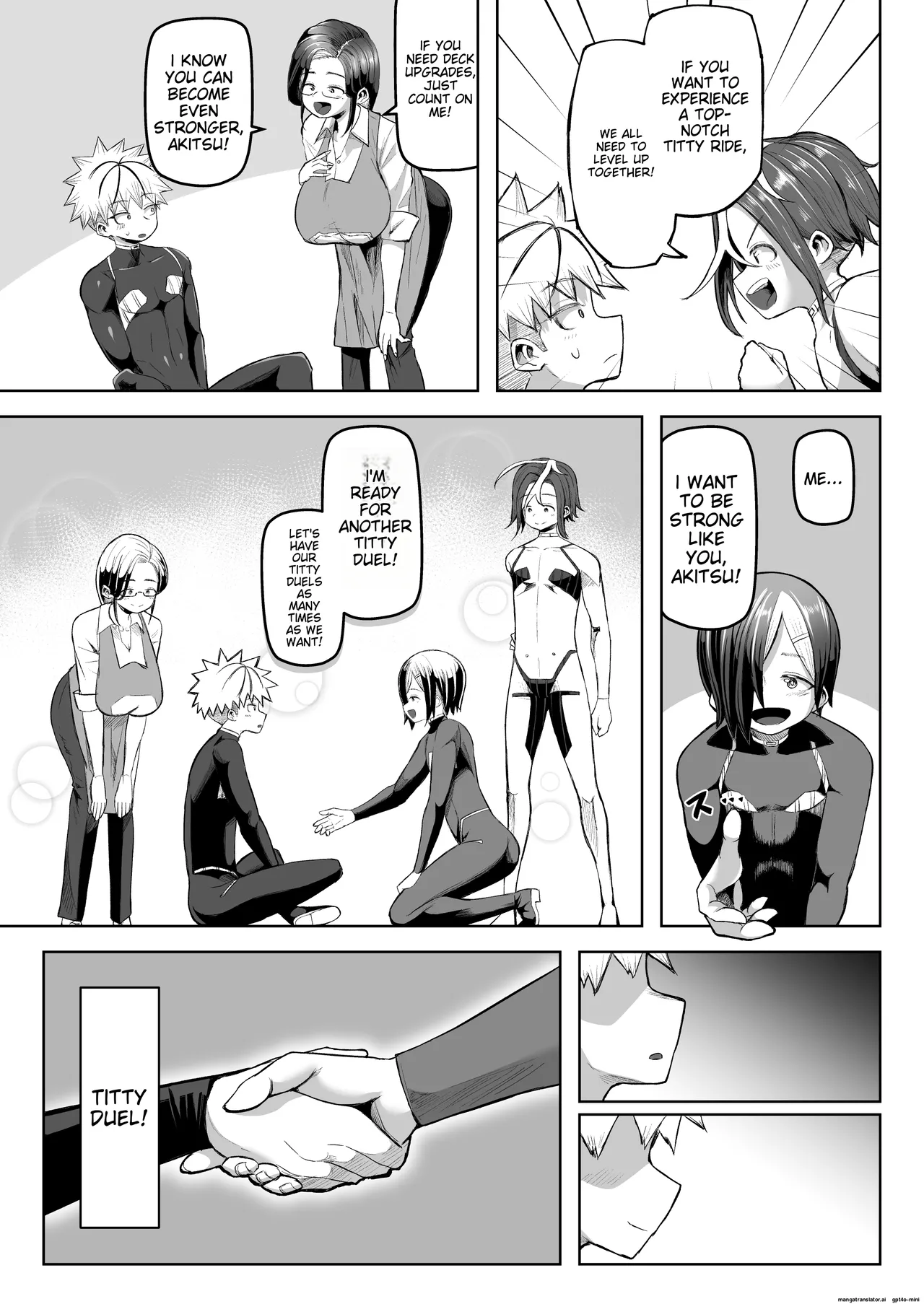 Paizuri Duel page 58 original parody - paizuri rough translation hentai manga - read online free