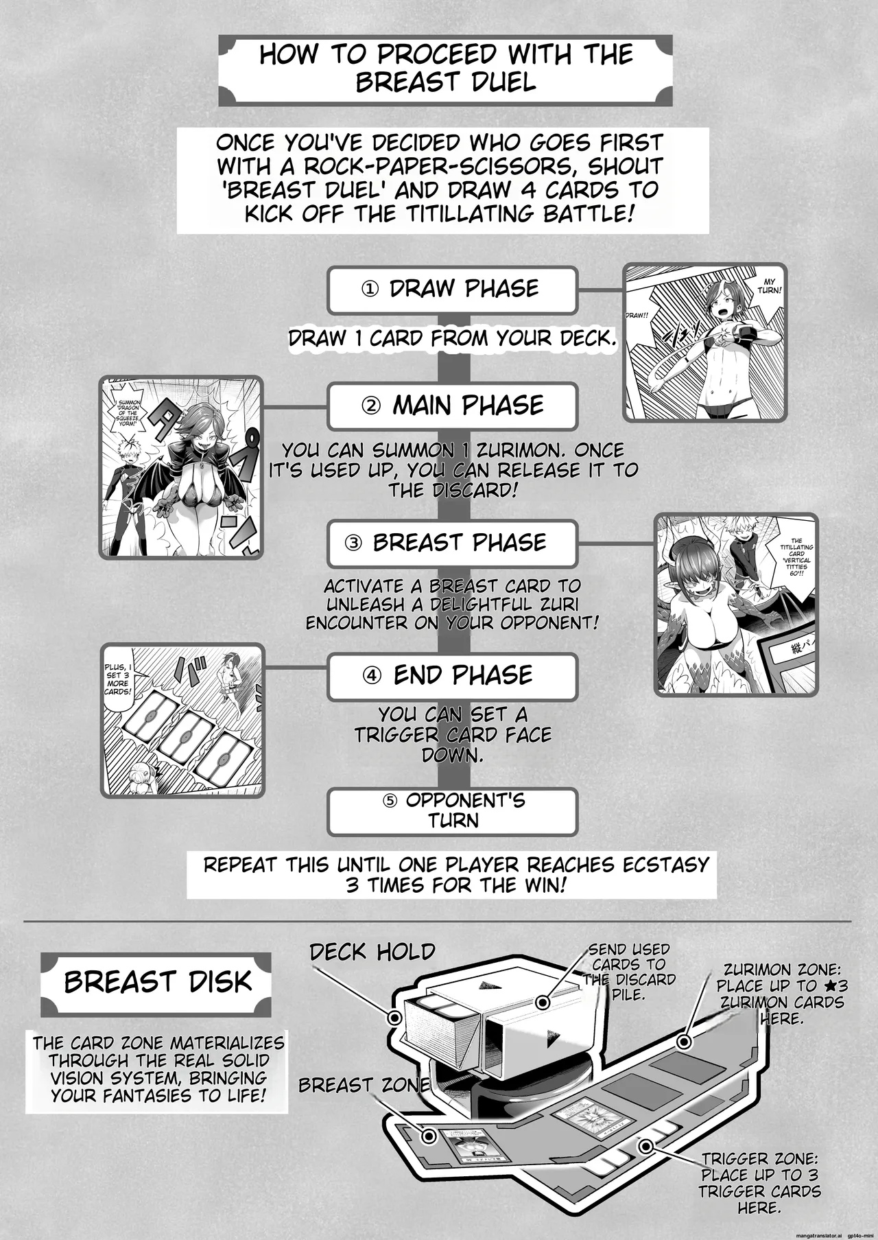 Paizuri Duel page 61 original parody - paizuri rough translation hentai manga - read online free