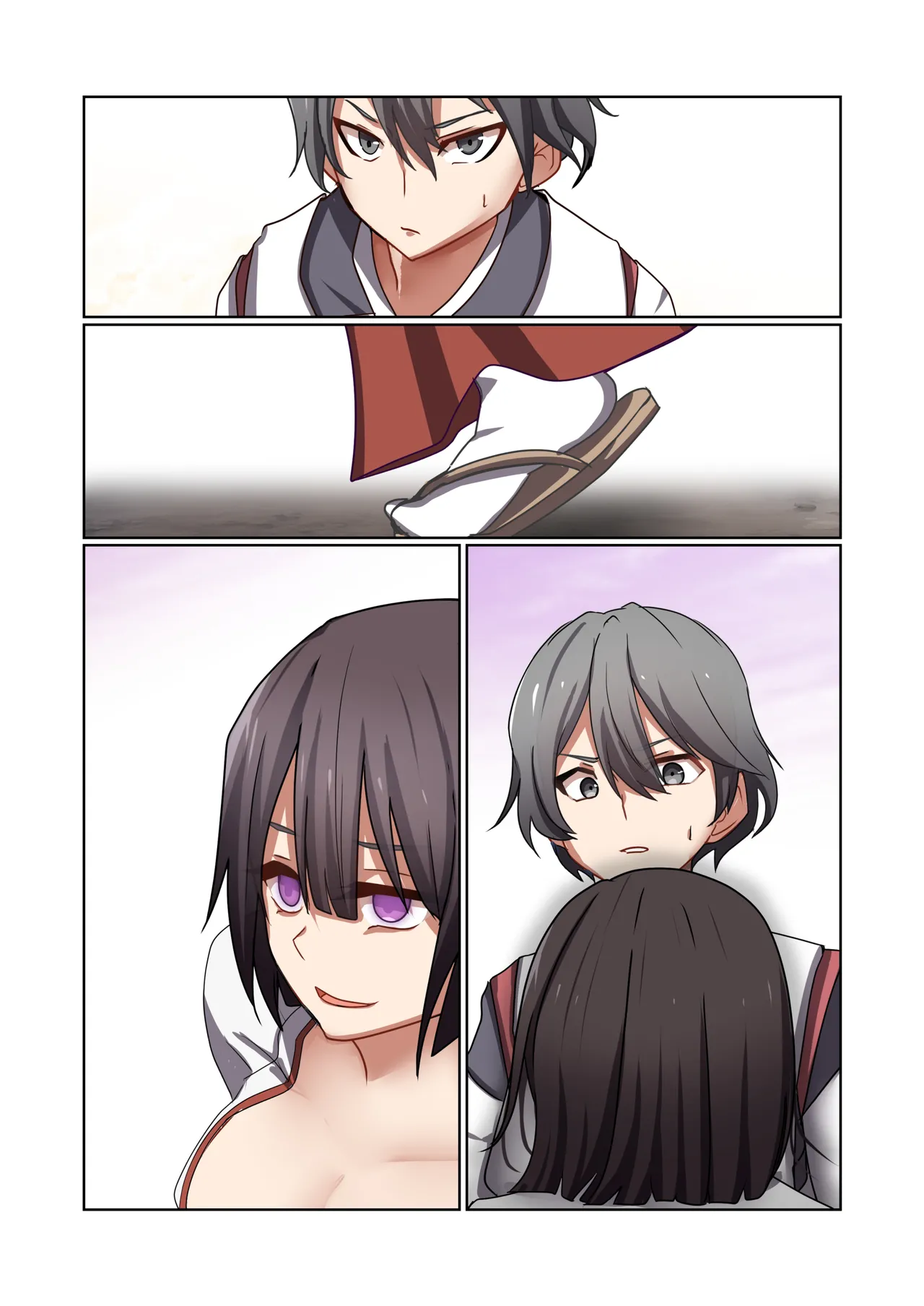 Aku no Hana Vol.4 Skeb+α page 125 original parody - full color beauty mark hentai manga - read online free