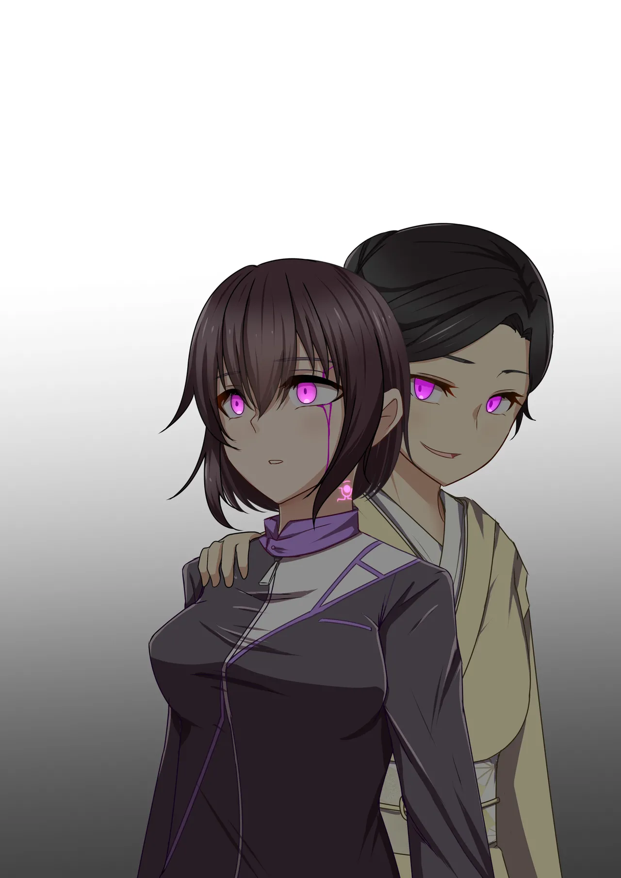 Aku no Hana Vol.4 Skeb+α page 75 original parody - kissing transformation hentai manga - read online free