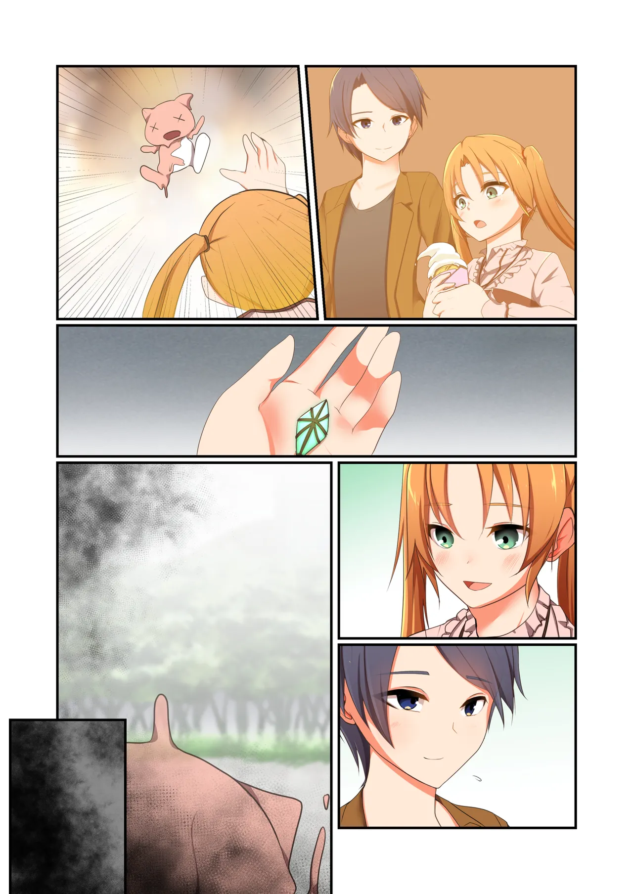 Aku no Hana Vol.4 Skeb+α page 78 original parody - kissing transformation hentai manga - read online free