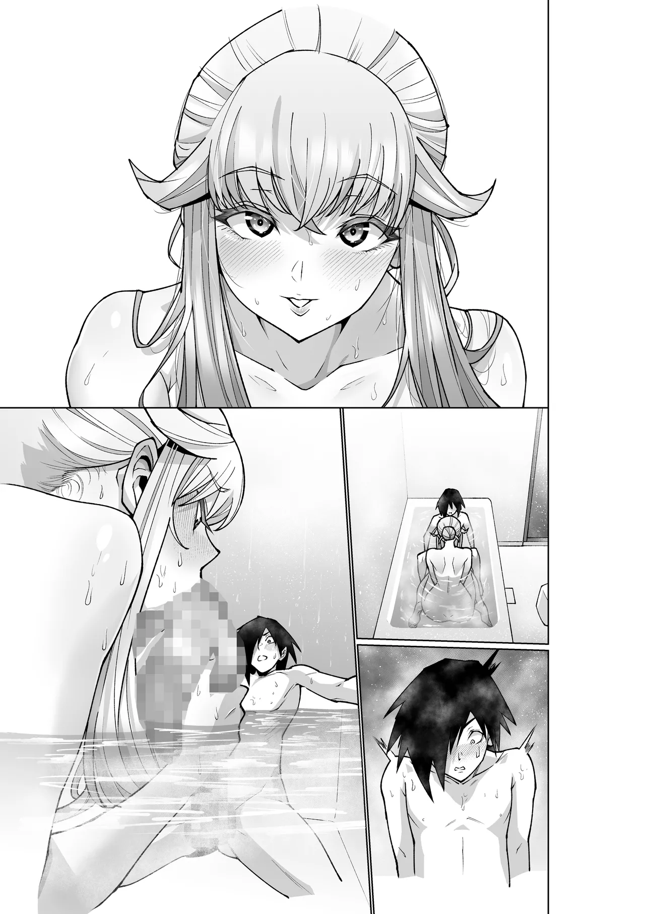 Blonde American Kinpatsu Hitozuma Zenra Kaseifu-san ga... Yanda Boku ni Eroku Yasashiku shite kureru Ohanashi. 02 page 105 original parody - mosaic censorship big breasts hentai manga - read online free